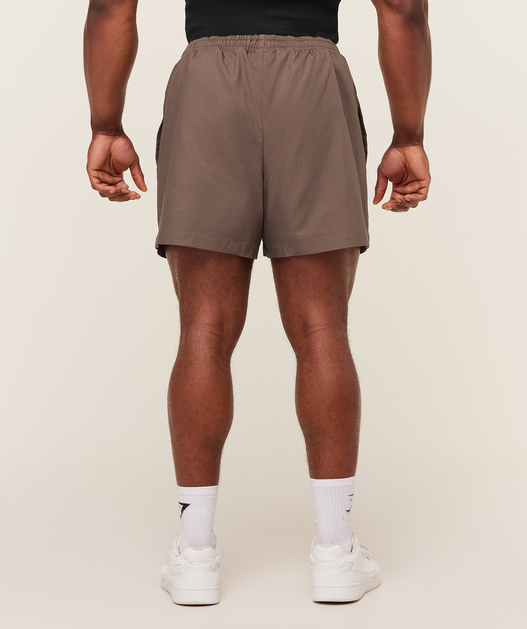 Gymshark Pumper Shorts 5" 'Soft Brown'