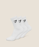 Gymshark Crew Socks 3PK 'GS White'