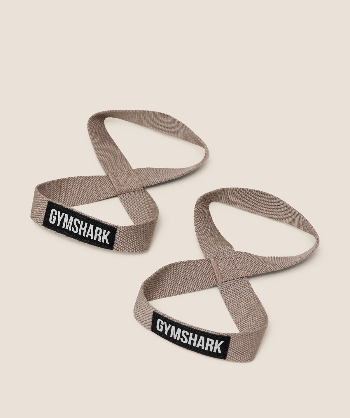 Gymshark Figure 8 Lifting Straps 'Lifestyle Brown'
