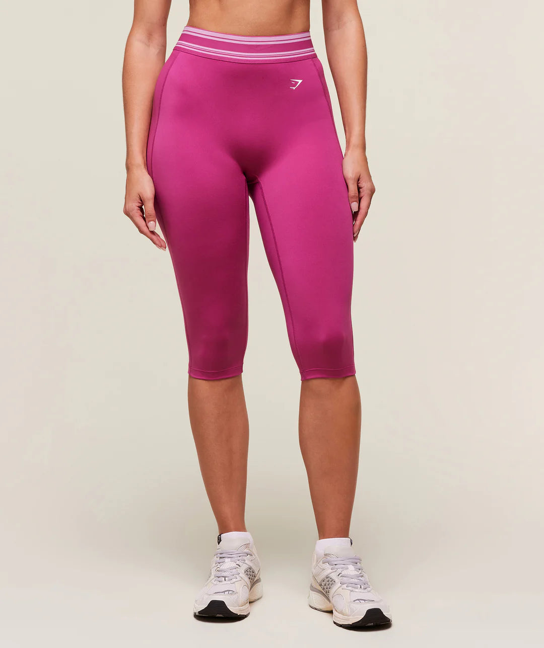 Gymshark Retro Capri Leggings - Winning Pink