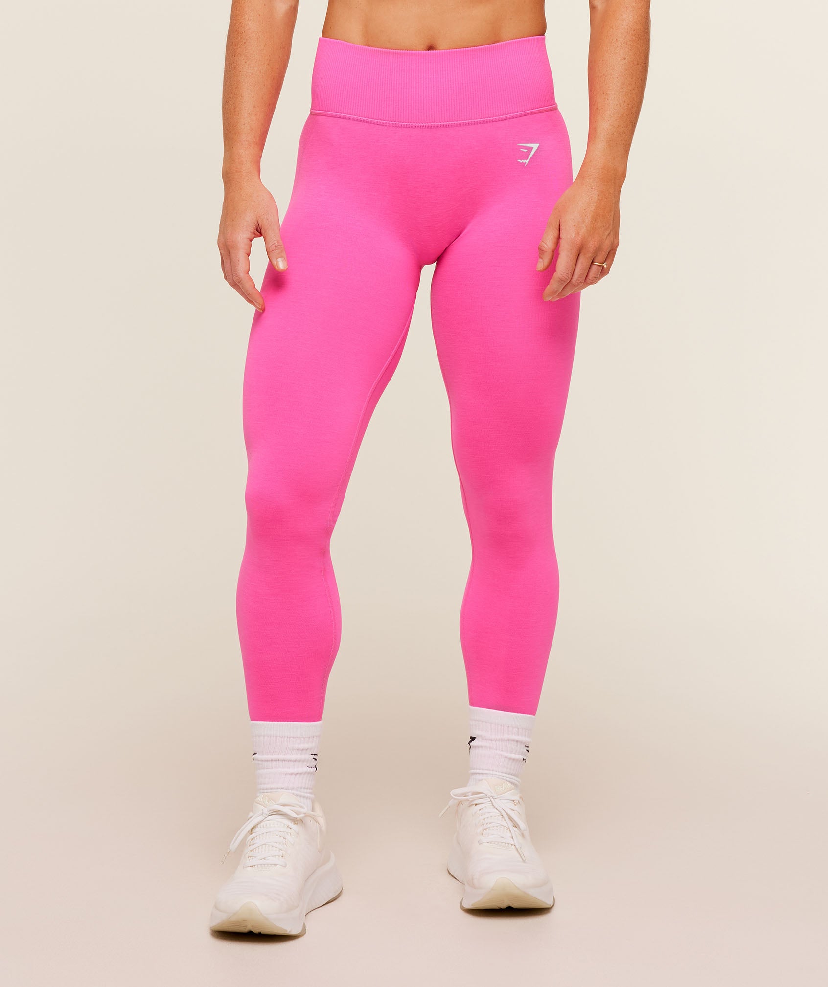 Gymshark Interval Seamless Leggings 'Electric Pink'