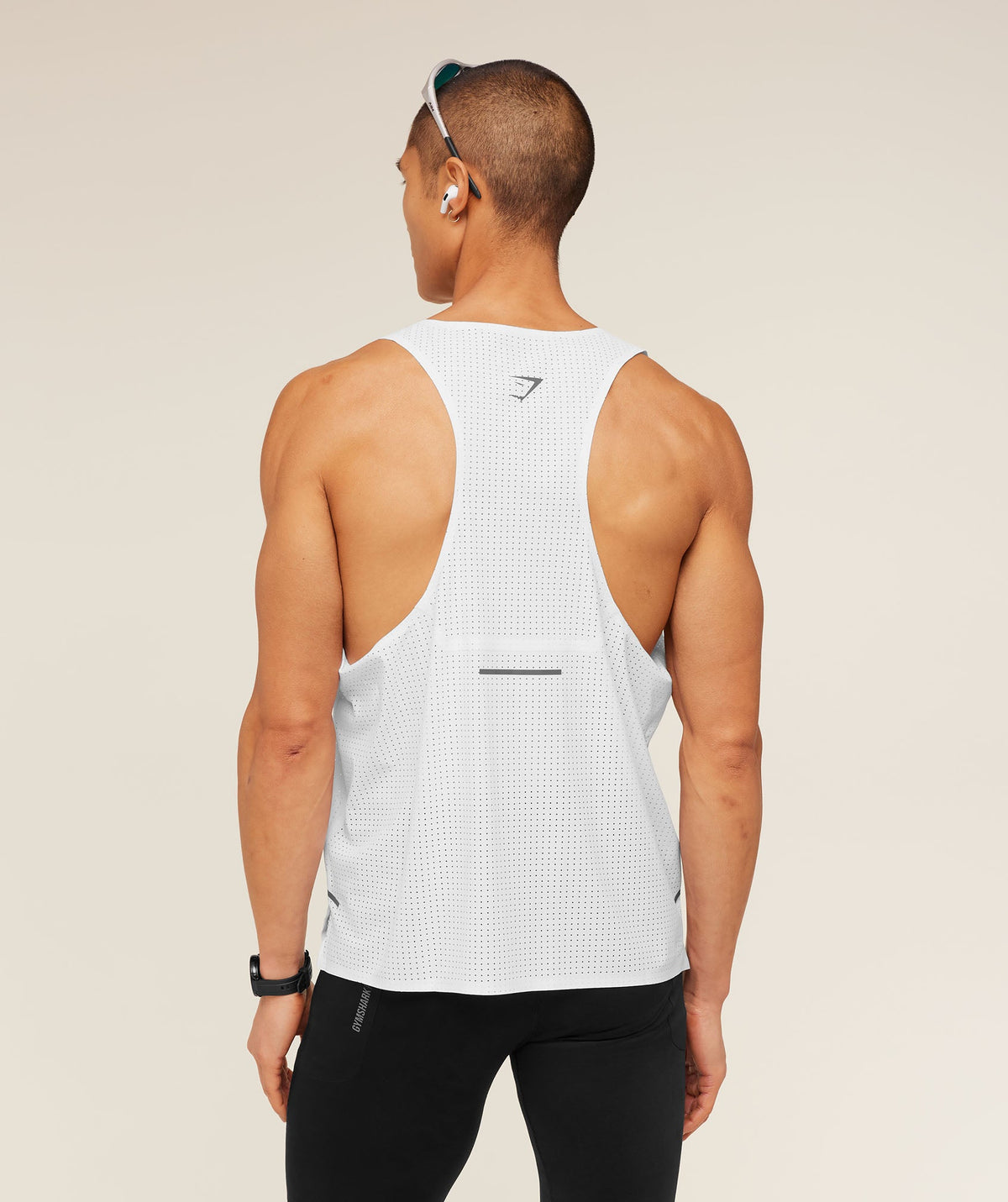 Gymshark Running Elite Race Vest 'White'