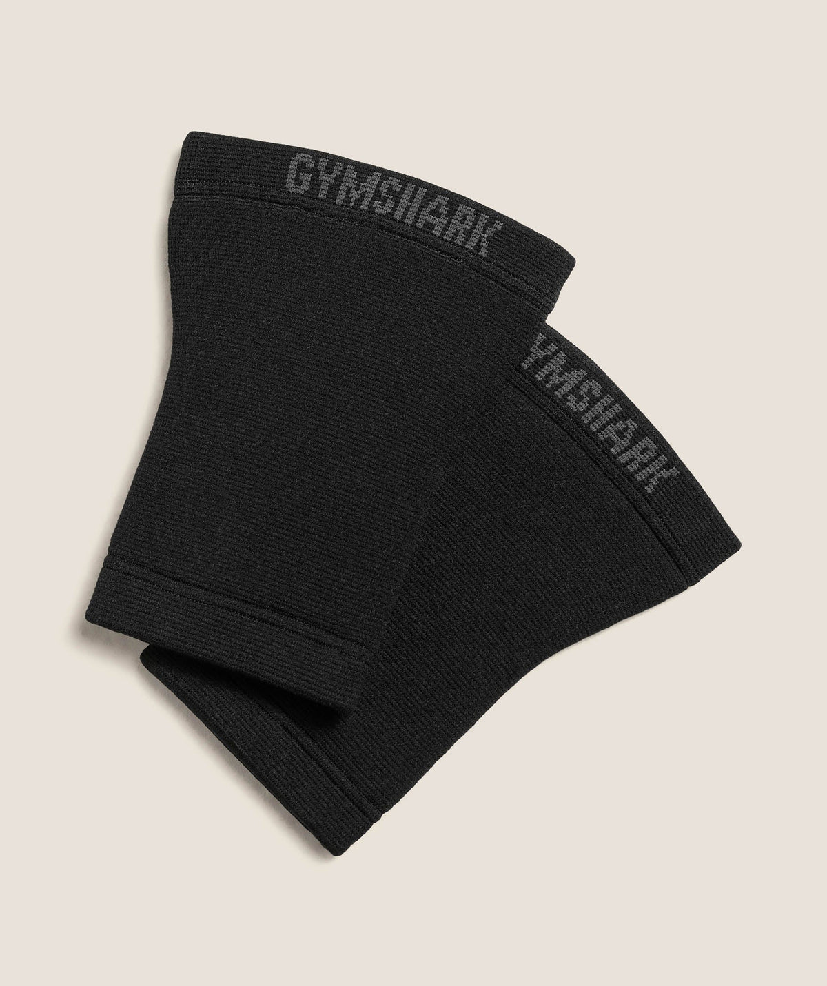 Gymshark Seamless Knee Sleeves 'Black Pitch Grey'