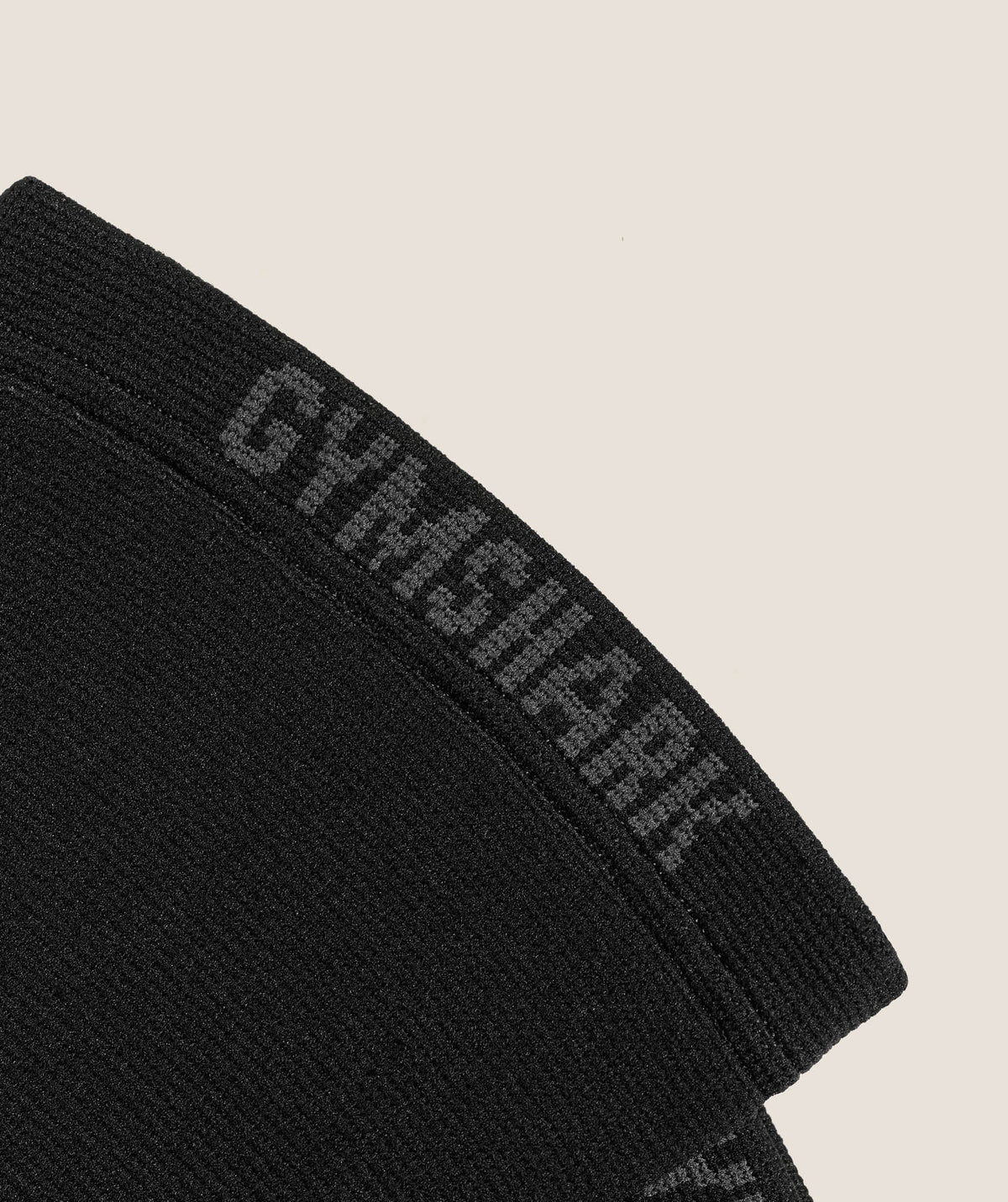 Gymshark Seamless Knee Sleeves 'Black Pitch Grey'