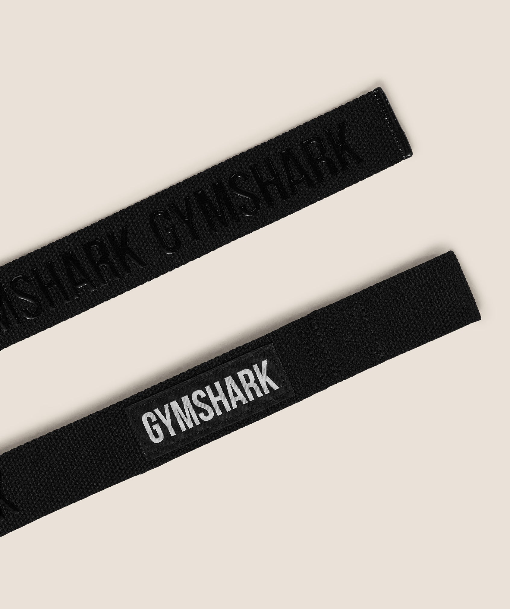 GymsharkSilicone Lifting Straps 'Black'