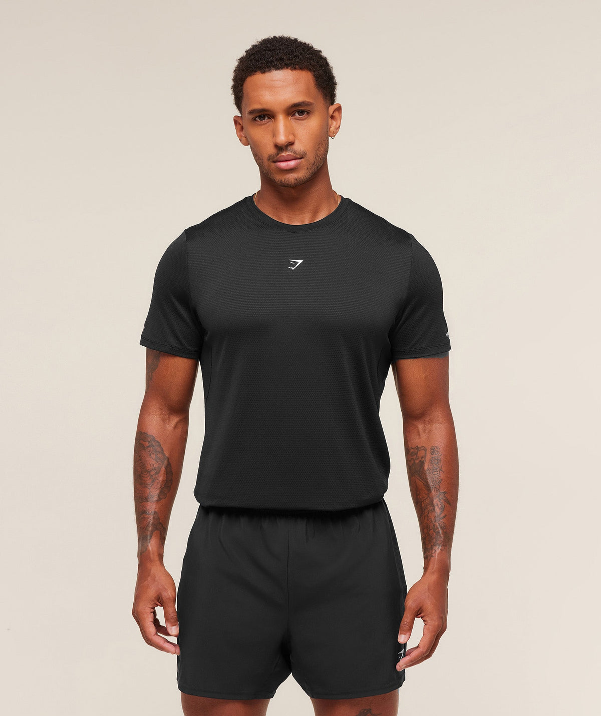 Gymshark Running T-Shirt 'Black'