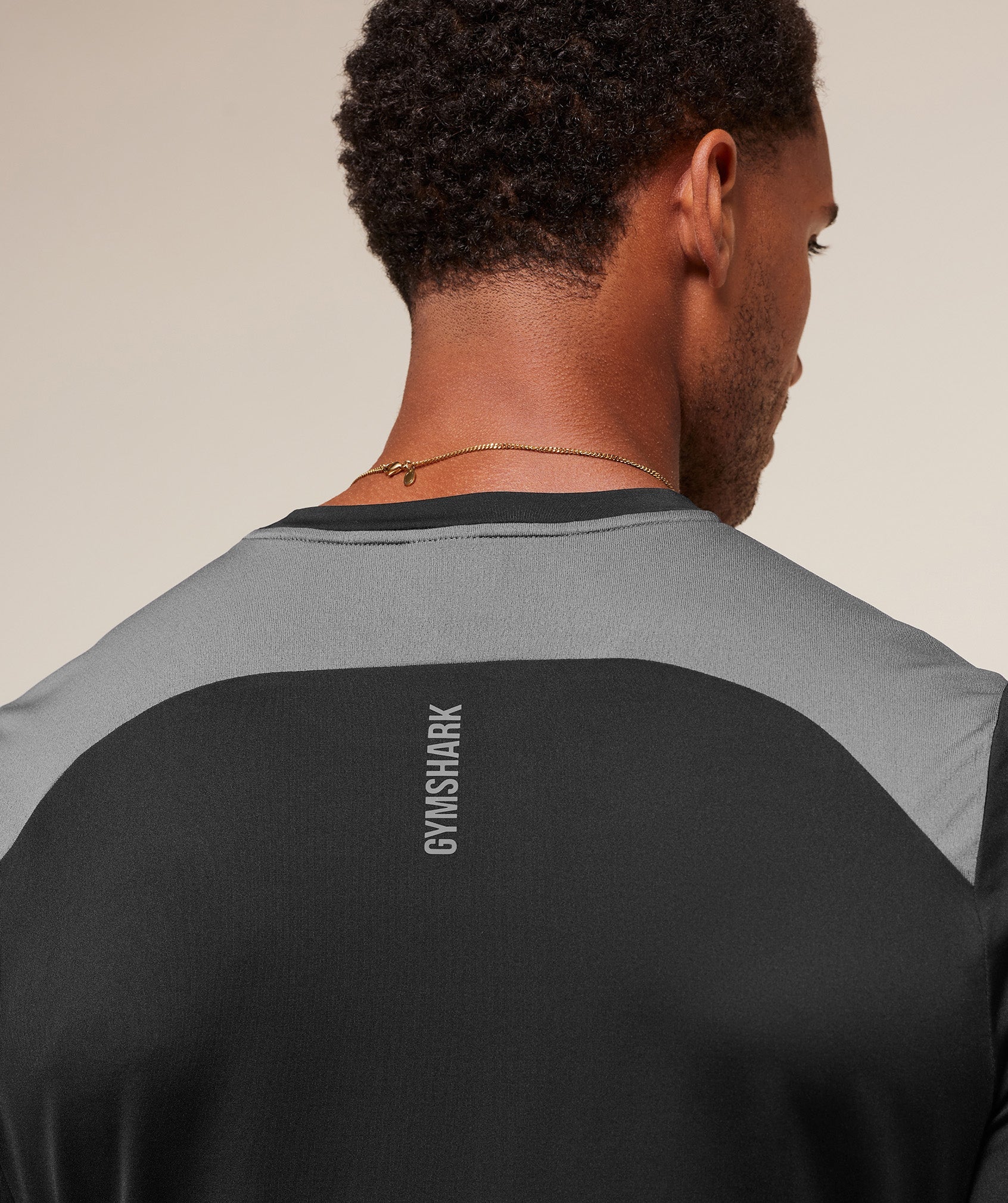 Gymshark Sport T-Shirt 'Black Dark Grey'
