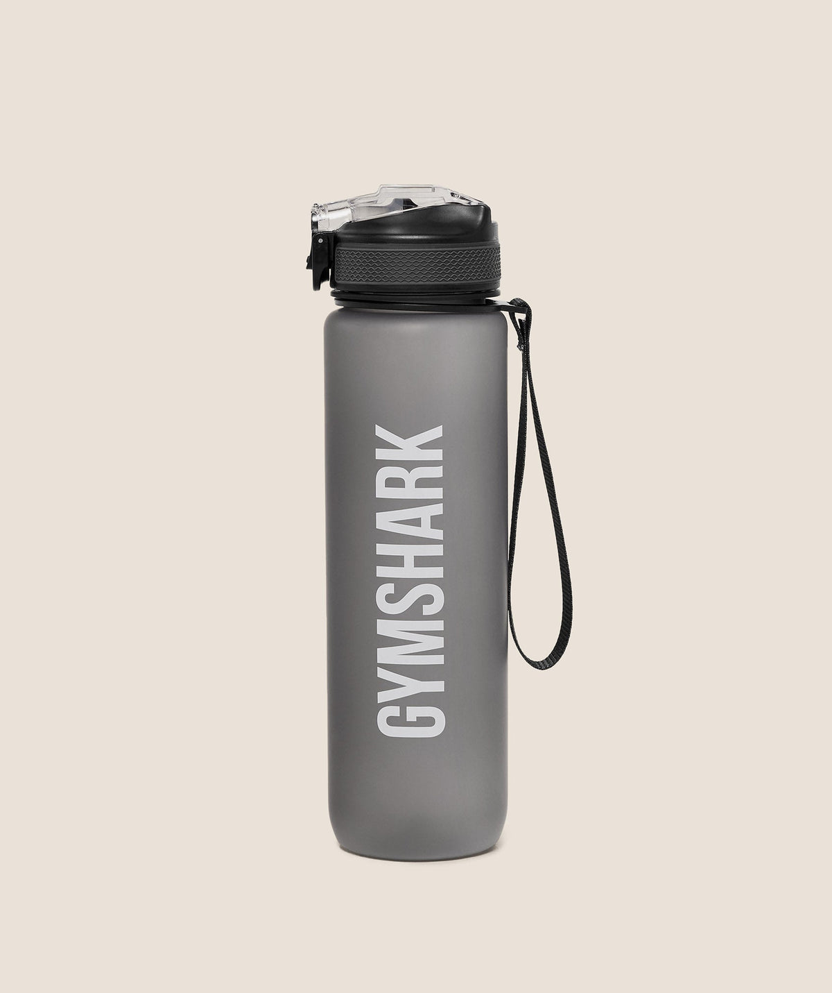 Gymshark Sports Bottle With Straw 'Black'
