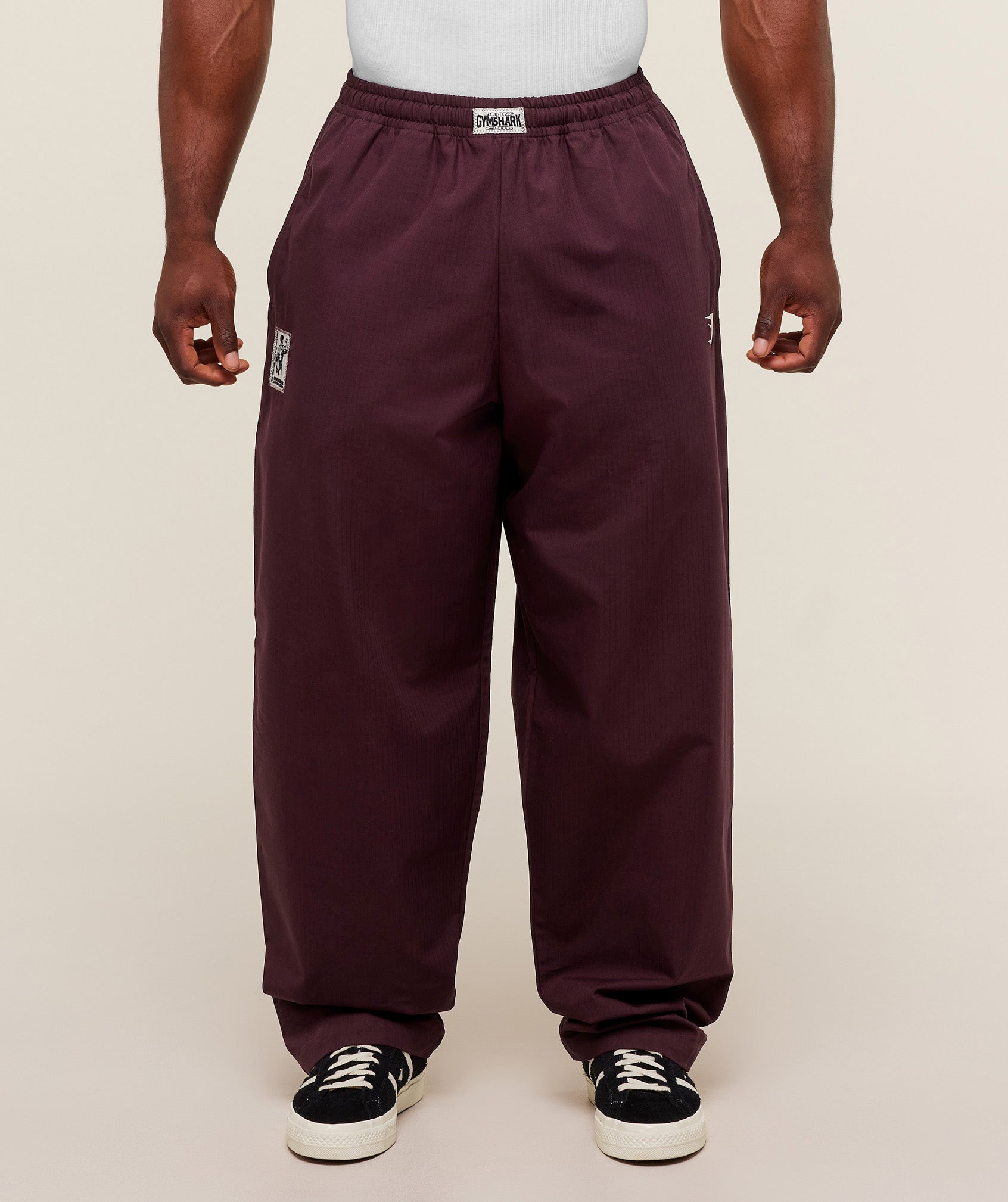 Gymshark Straight Leg Pumper Pants 'Cherry Purple'
