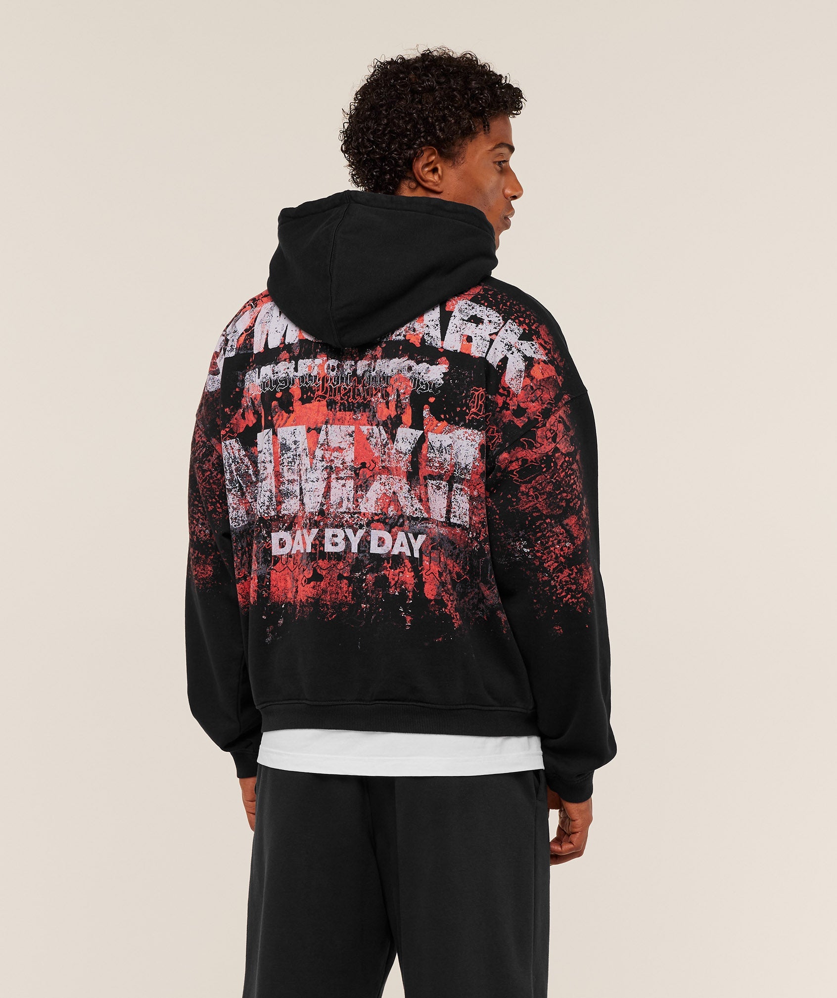 Gymshark Numerals Hoodie 'Black'
