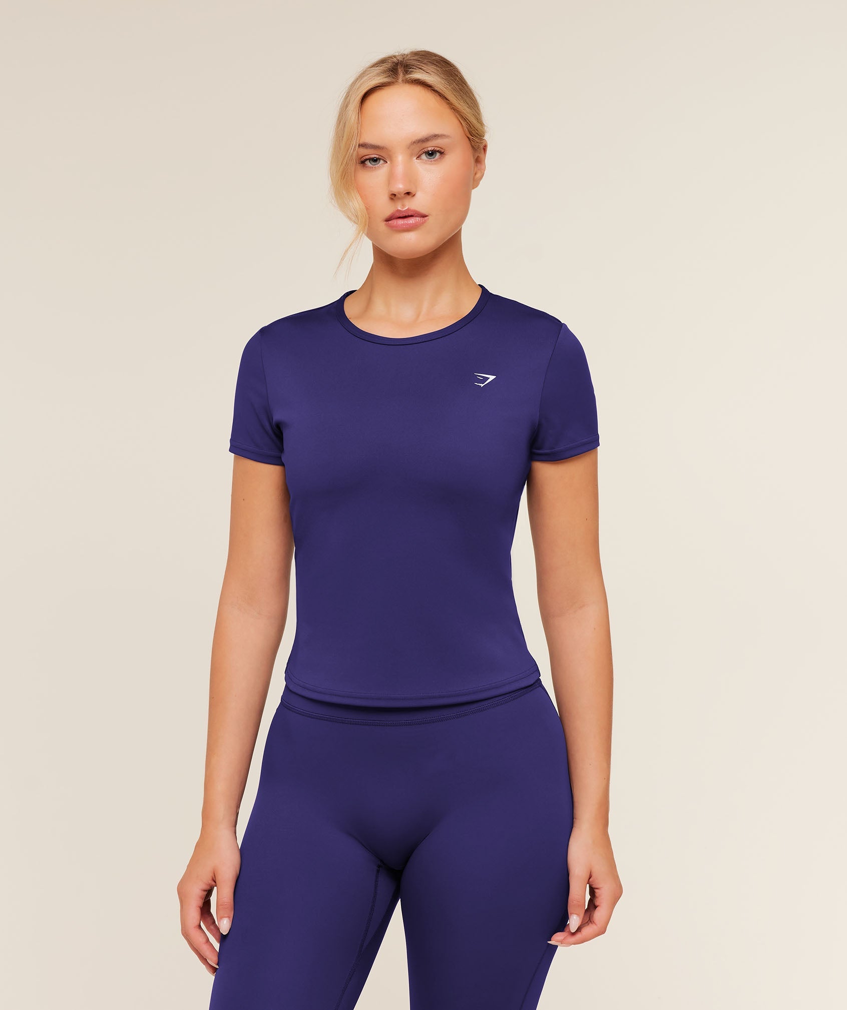 Gymshark Training Baby Tee 'Indigo Purple'