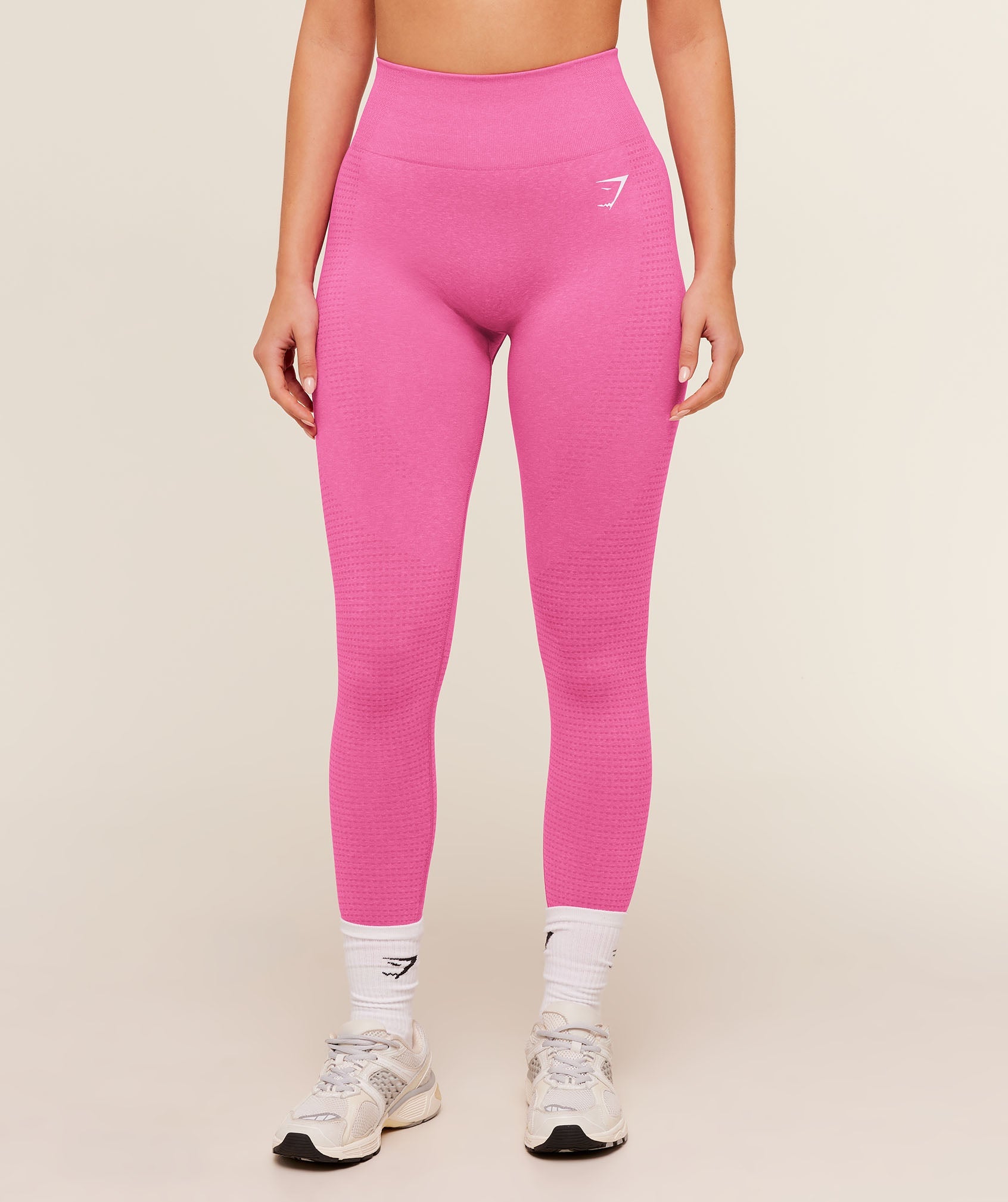 Gymshark Vital Seamless 2.0 Leggings 'Super-Set Pink Marl'