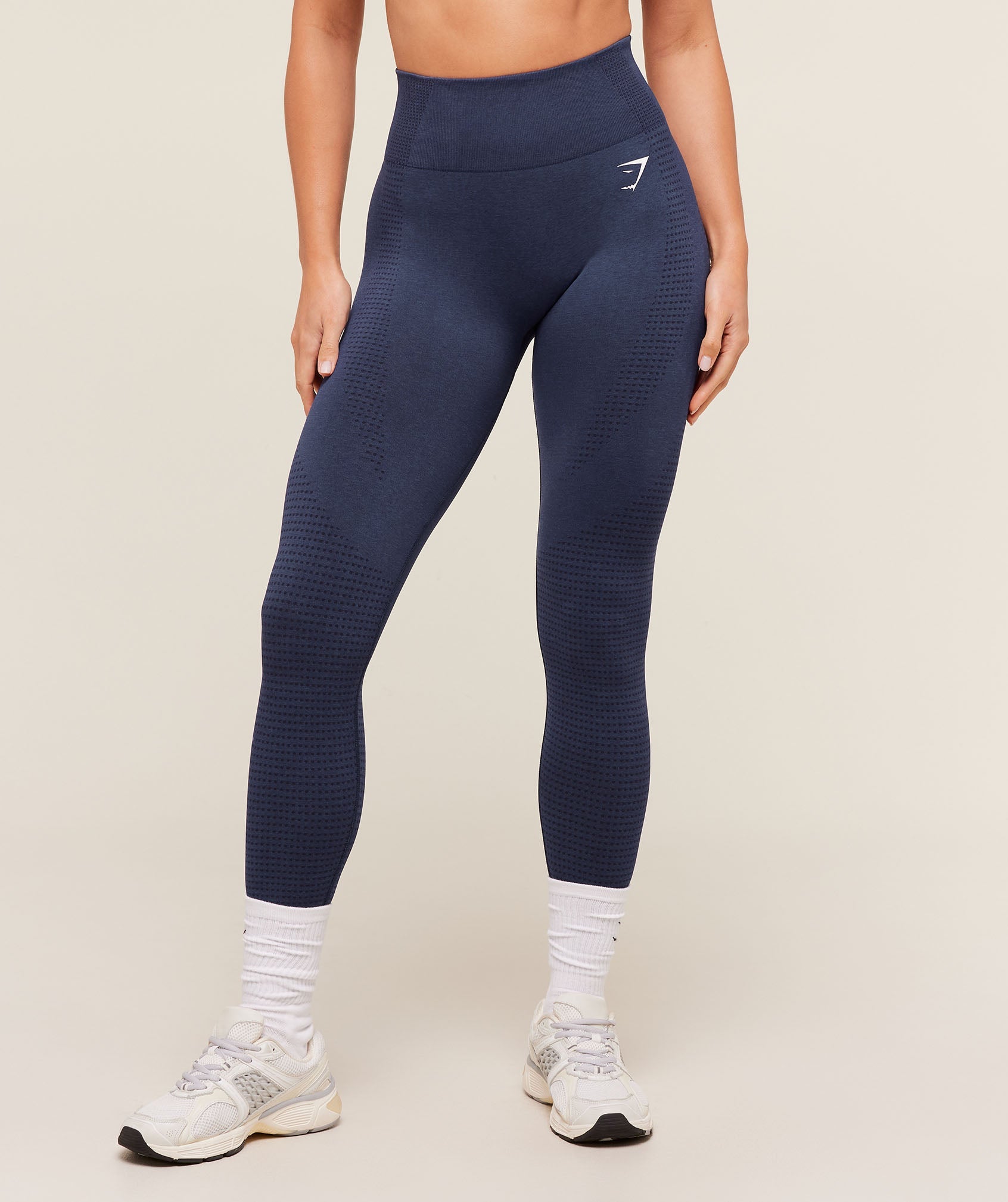 Gymshark Vital Seamless 2.0 Leggings 'GS Stealth Blue Marl'