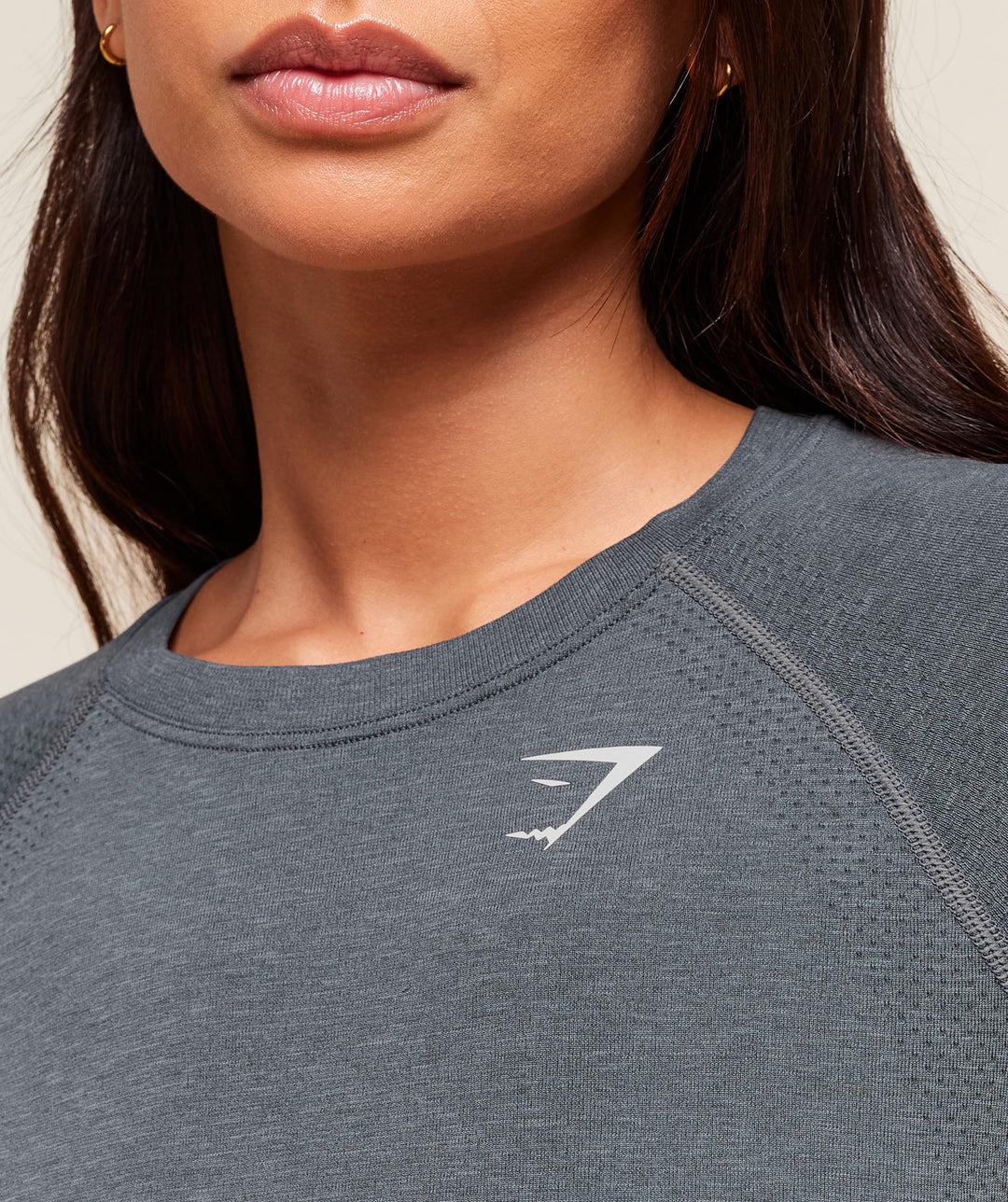 Gymshark Vital Light T-Shirt - Strong Grey/ Marl