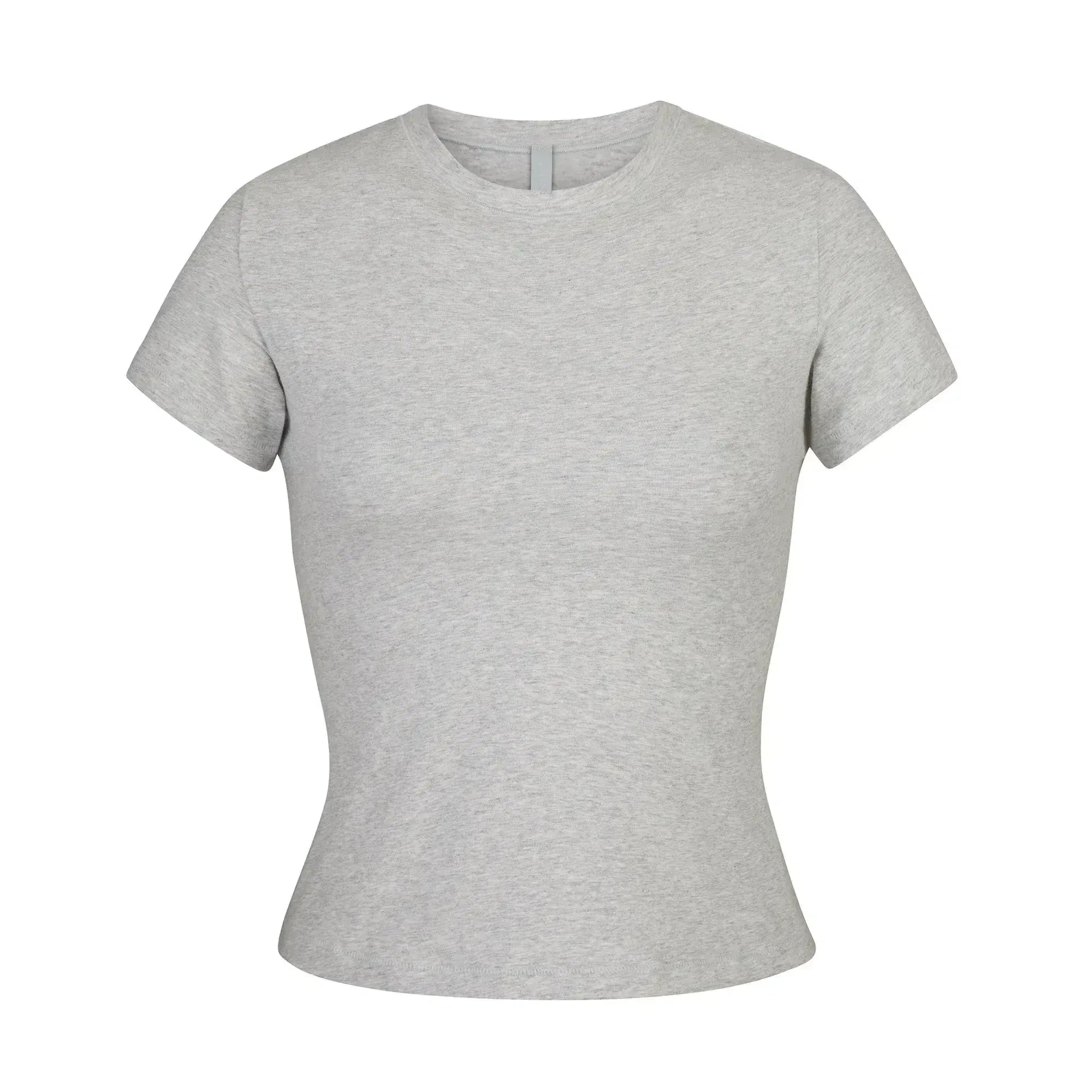 Skims Cotton Jersey T-shirt Light Heather Grey