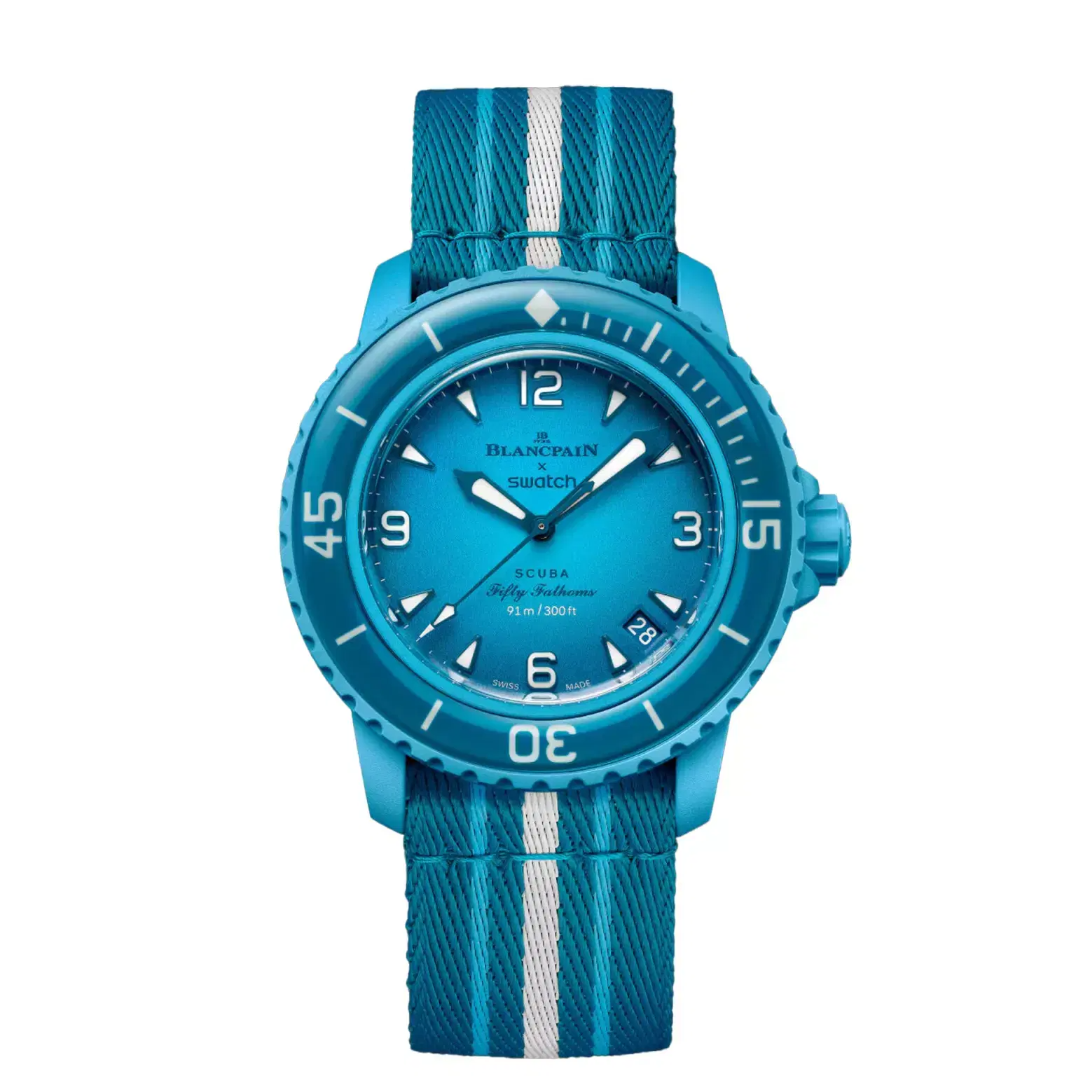 Swatch x Blancpain Blue Lagoon