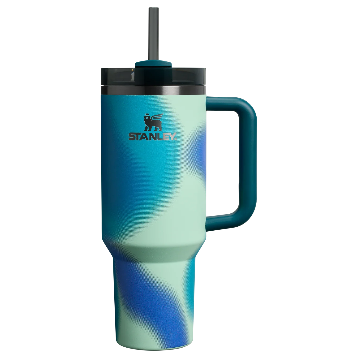 Stanley The New Frequency Quencher H2.0 FlowState Tumbler | 40 OZ Coastal Teal Motion