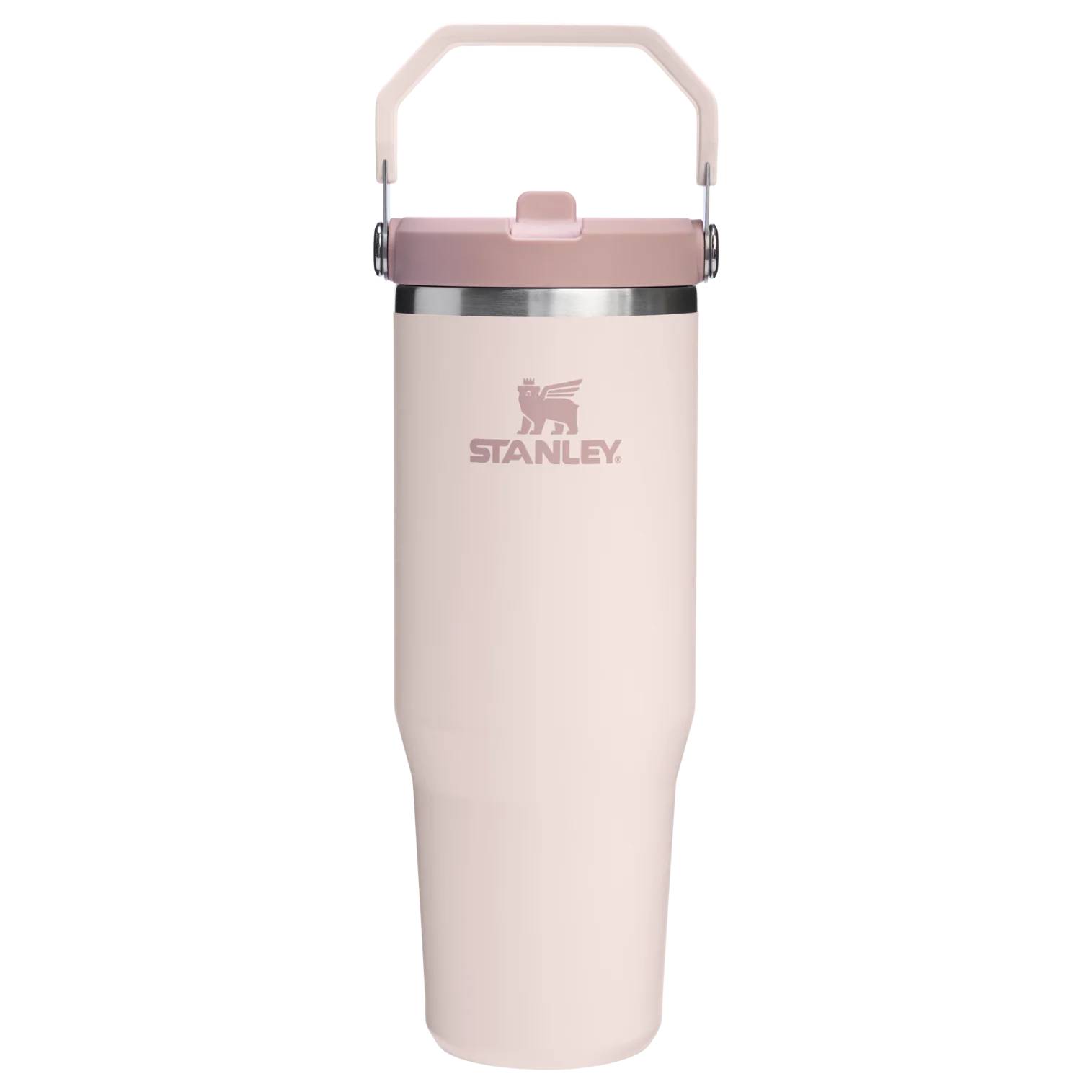 Stanley The IceFlow Flip Straw Tumbler | 30 OZ Rose Quartz
