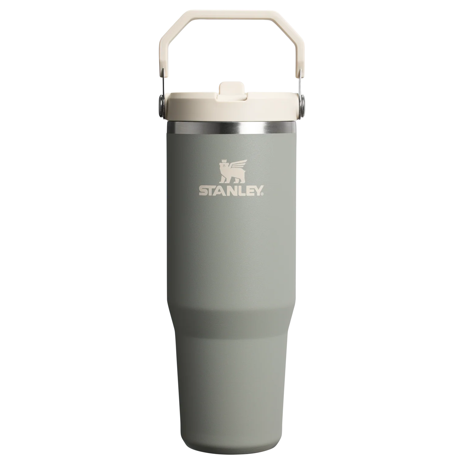 Stanley The IceFlow Flip Straw Tumbler | 30 OZ Sage Grey