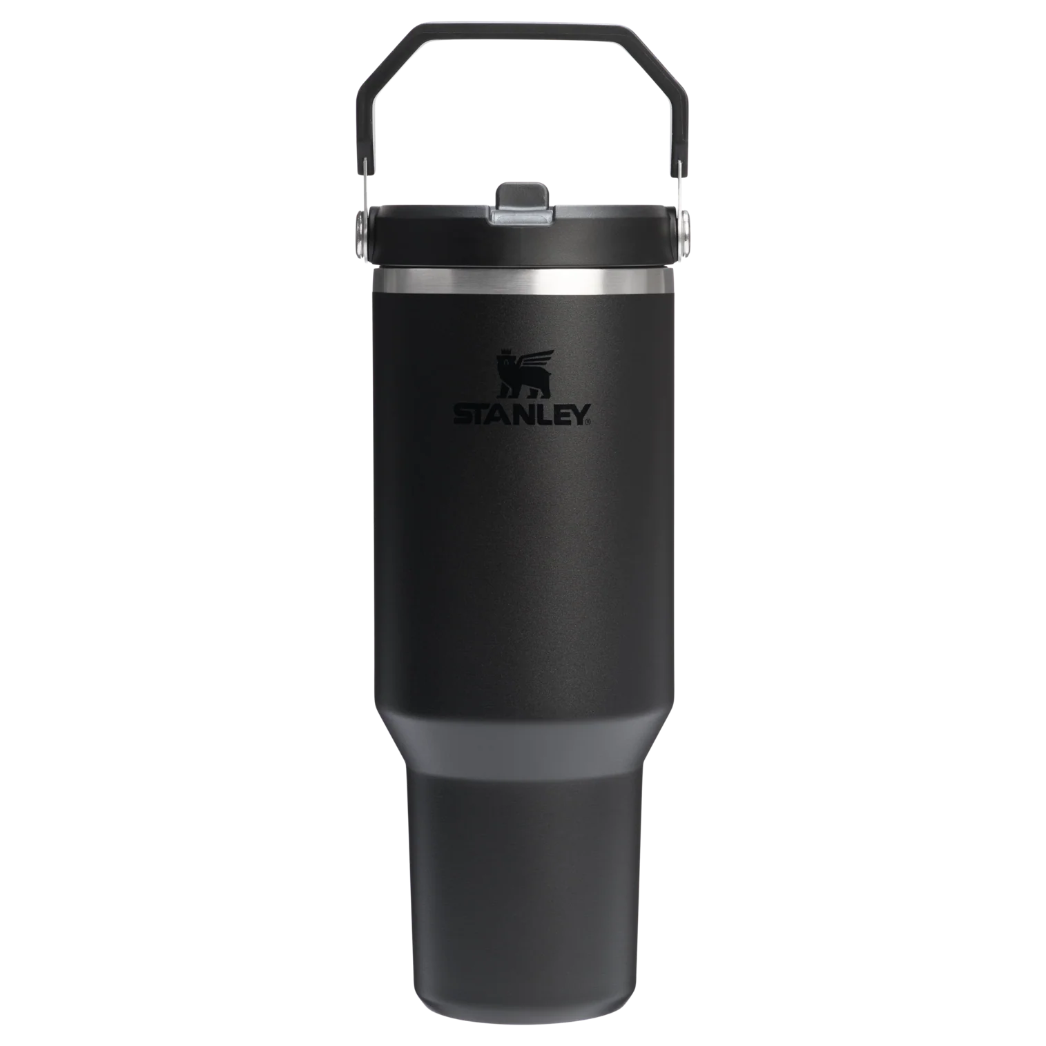 Stanley The IceFlow Flip Straw Tumbler | 40 OZ Black 2.0