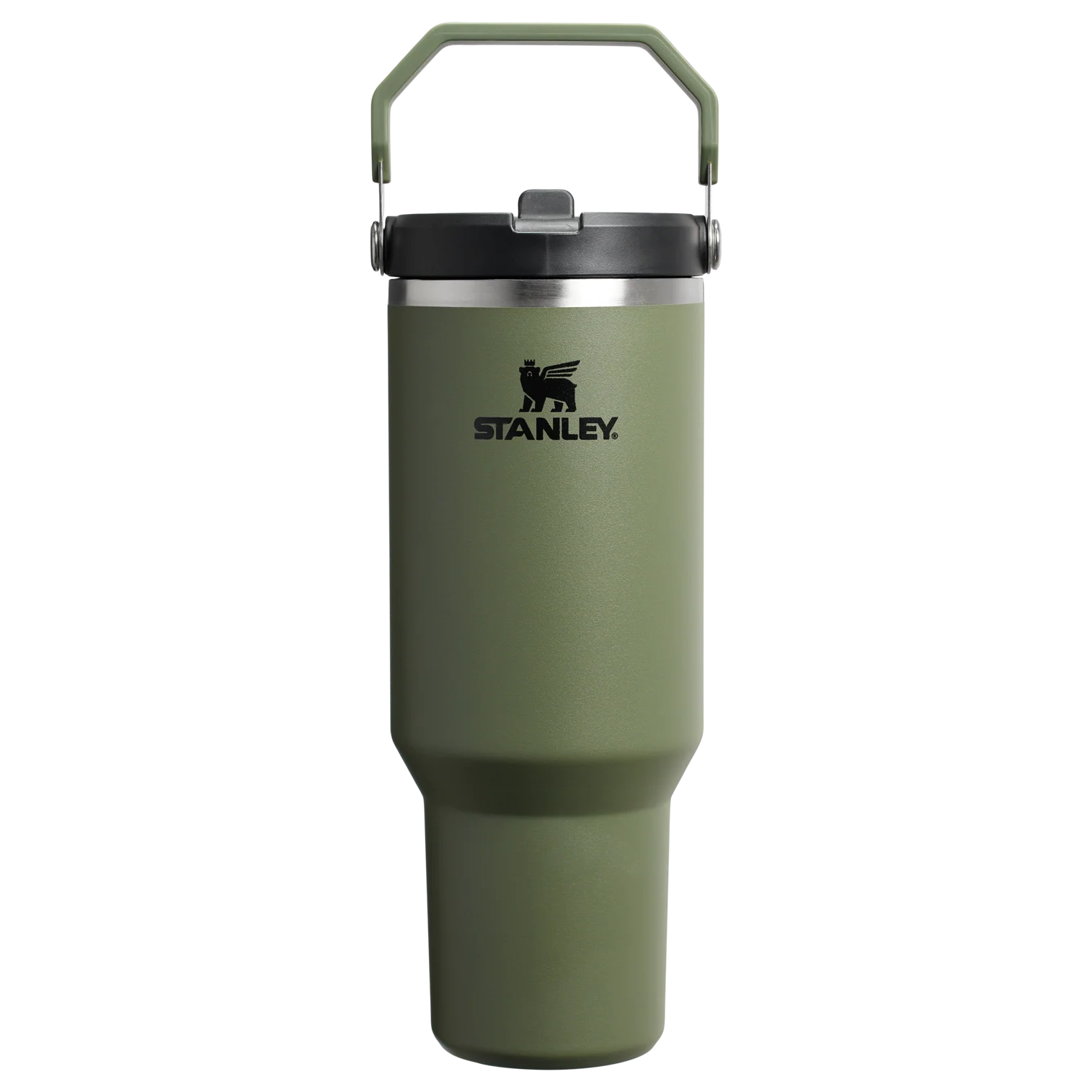 Stanley The IceFlow Flip Straw Tumbler | 40 OZ Dried Pine
