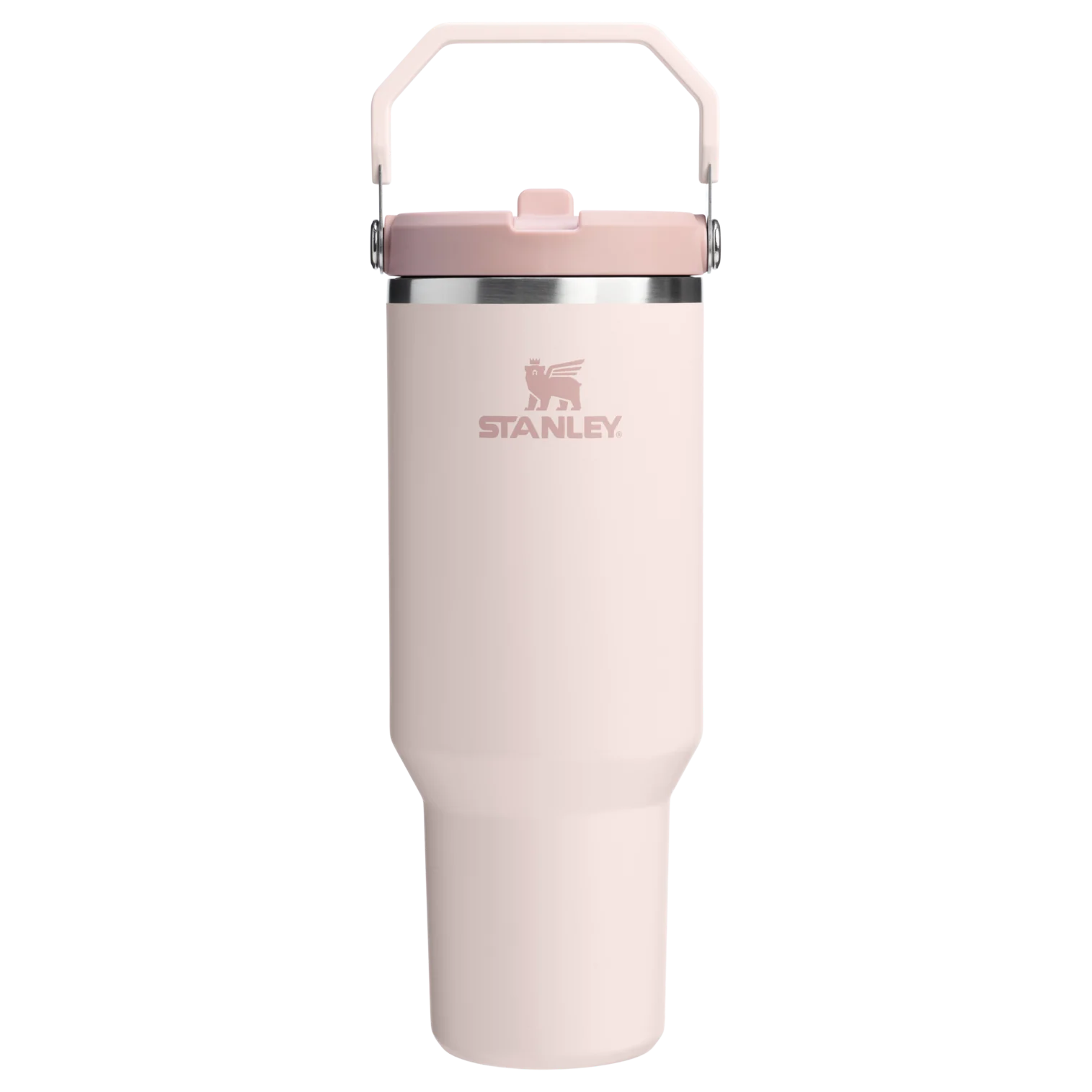Stanley The IceFlow Flip Straw Tumbler | 40 OZ Rose Quartz