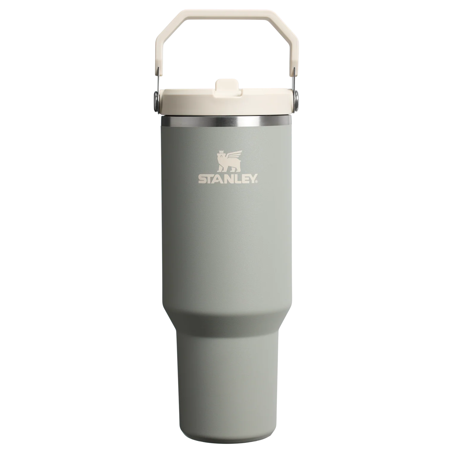Stanley The IceFlow Flip Straw Tumbler | 40 OZ Sage Grey