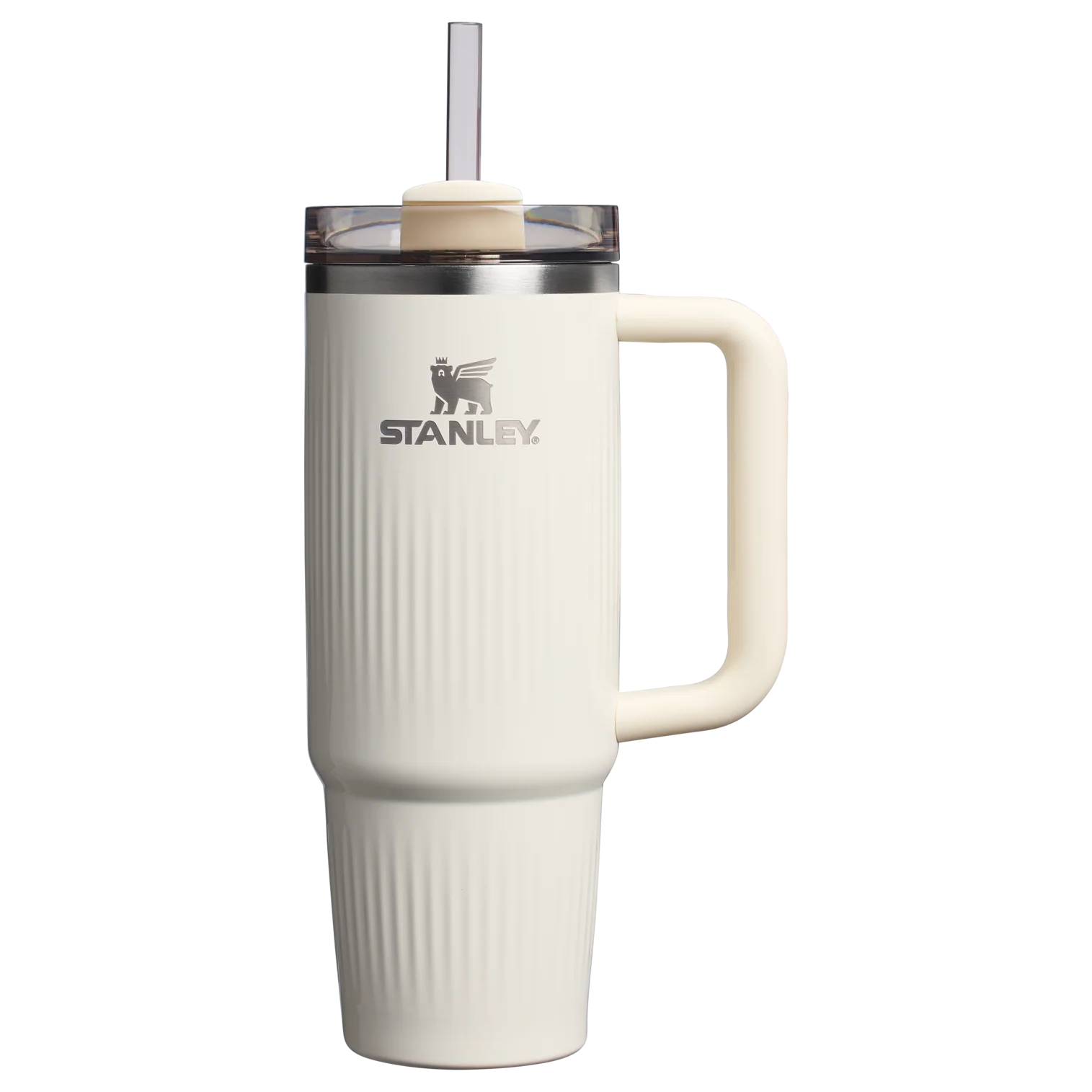 Stanley The Quencher® H2.0 Fluted Tumbler | 30 OZ Cream Gloss