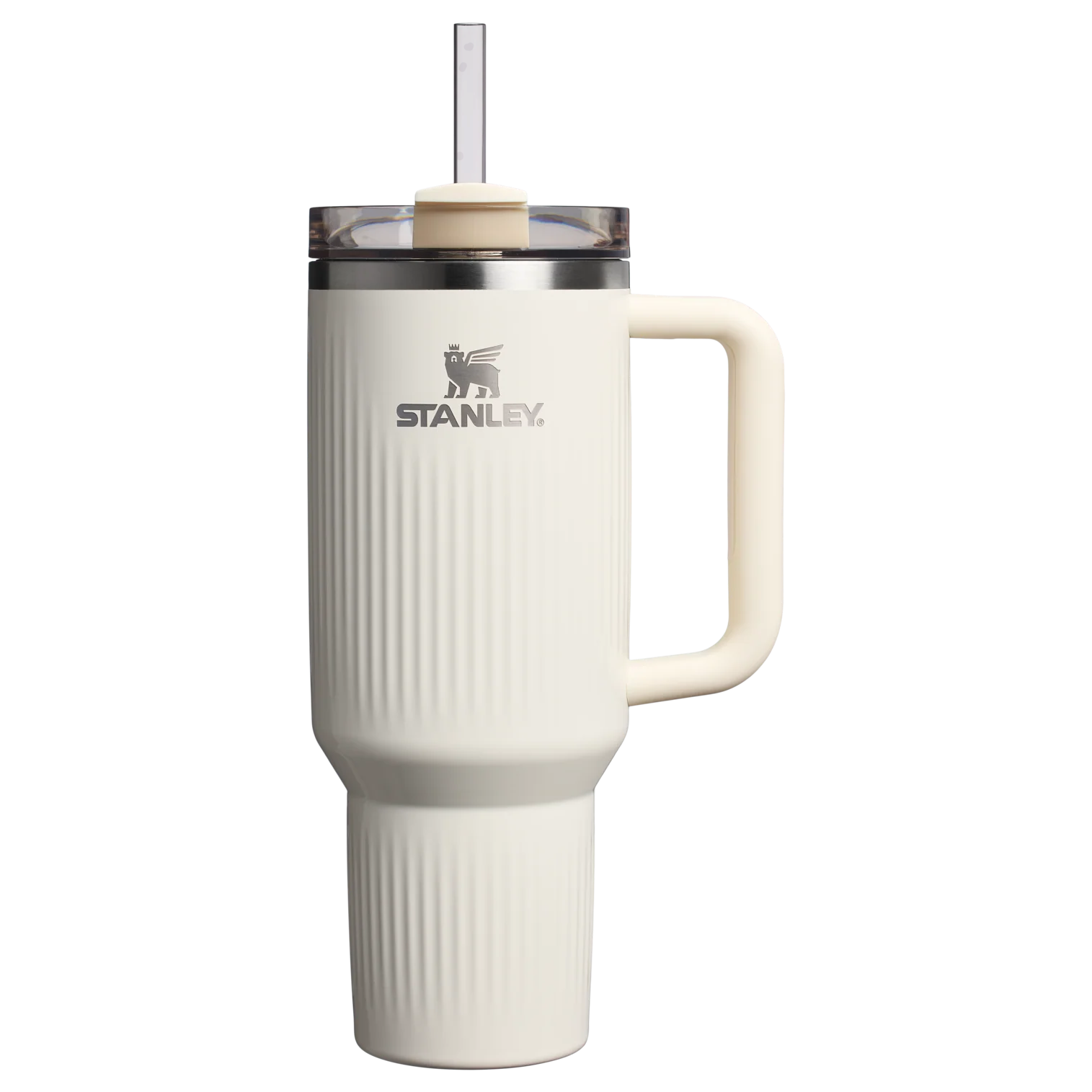 Stanley The Quencher® H2.0 Fluted Tumbler | 40 OZ Cream Gloss