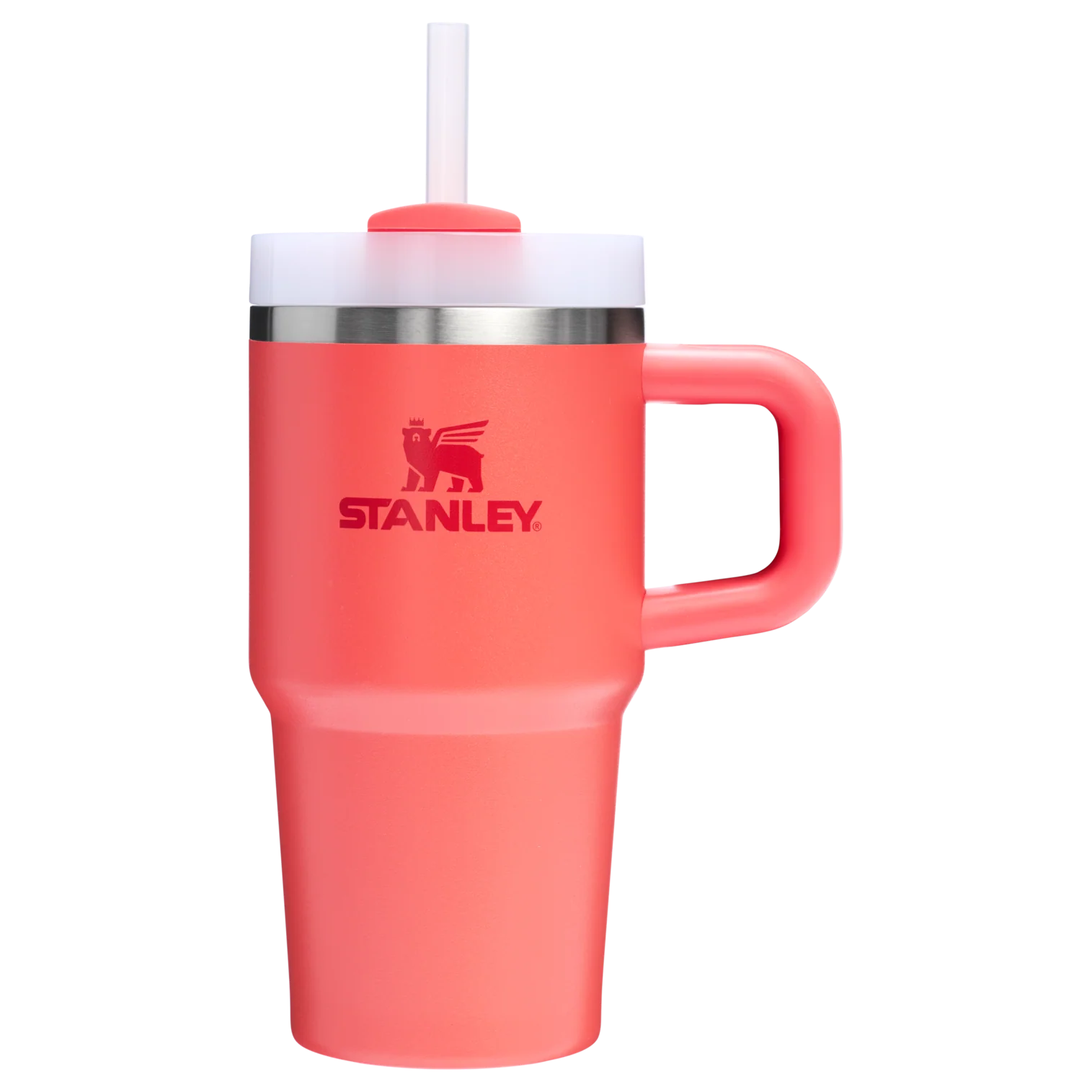 Stanley The Quencher H2.O FlowState Tumbler | 20 OZ Hot Coral
