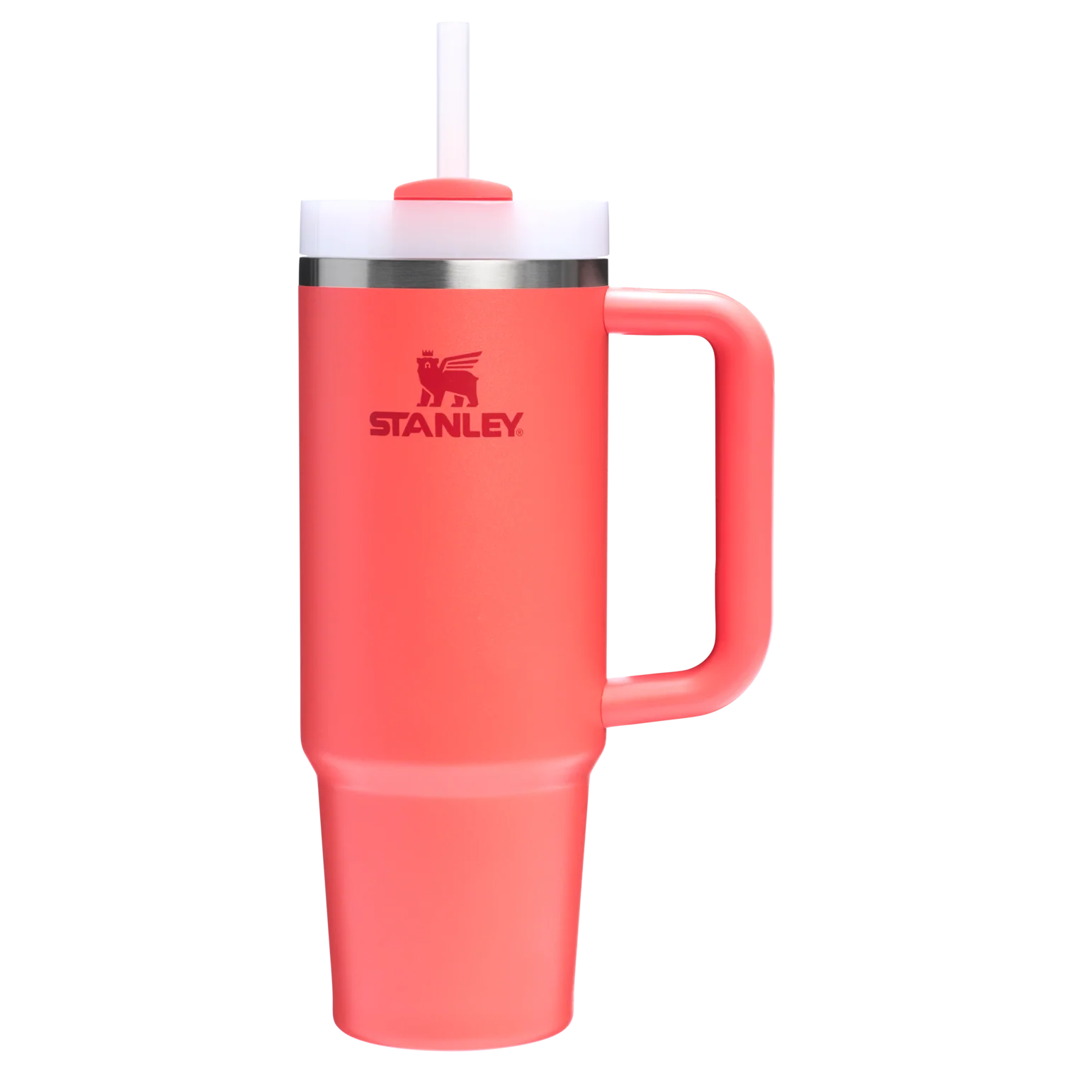 Stanley The Quencher H2.0 Flowstate Tumbler | 30 OZ Hot Coral