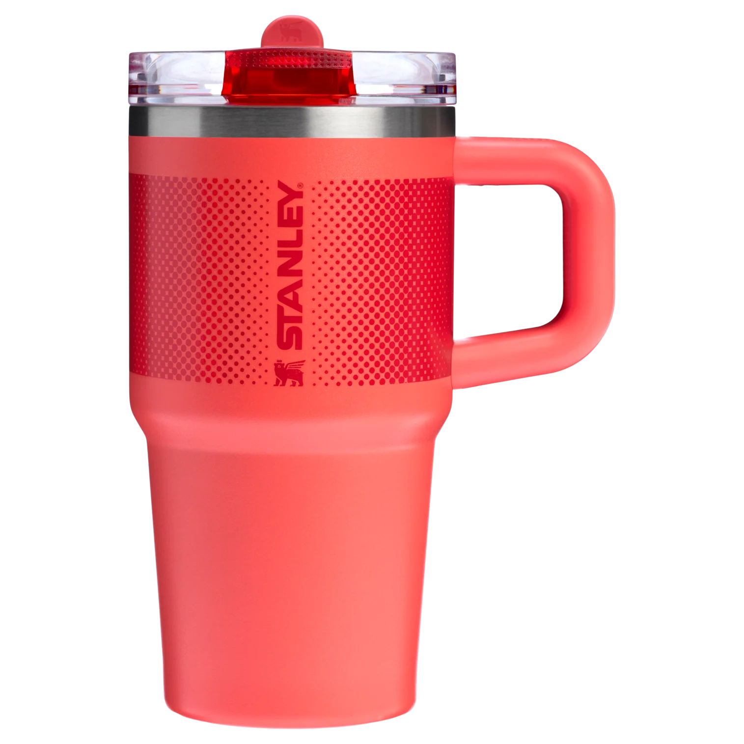Stanley The Quencher ProTour Flip Straw Tumbler | 20 OZ Hot Coral Fade