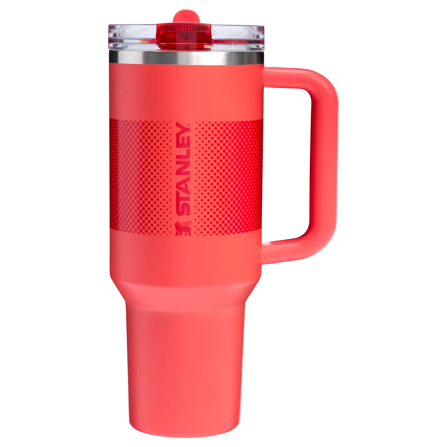 Stanley The Quencher ProTour Flip Straw Tumbler | 40 OZ Hot Coral Fade