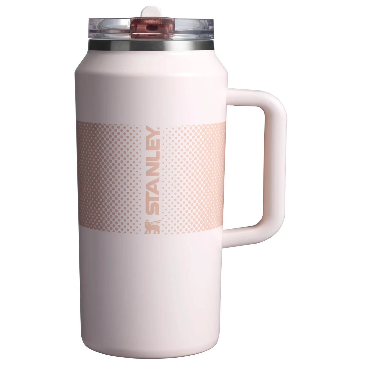 Stanley The Quencher ProTour Flip Straw Tumbler | 64 OZ Rose Quartz Fade