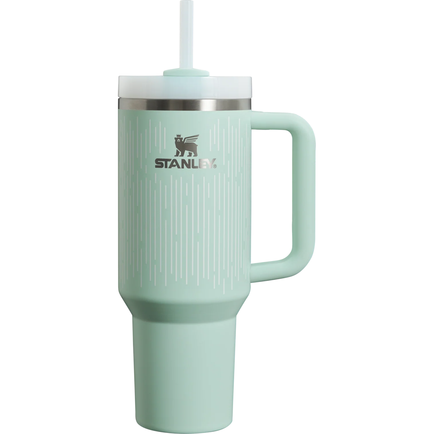 Stanley The Quencher H2.0 Flowstate Tumbler | 40 OZ Soft Rain Mint