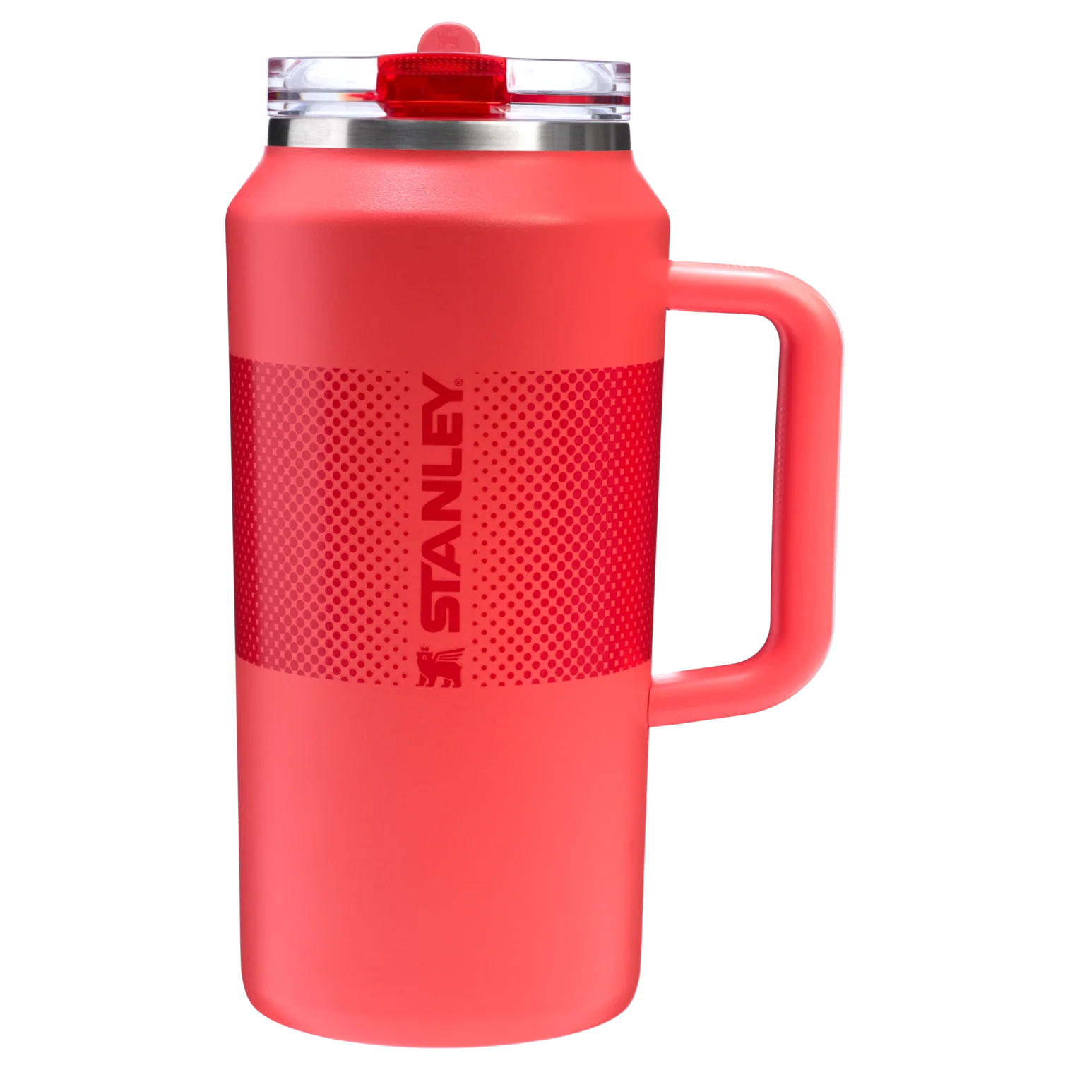 Stanley The Quencher ProTour Flip Straw Tumbler | 64 OZ Hot Coral Fade