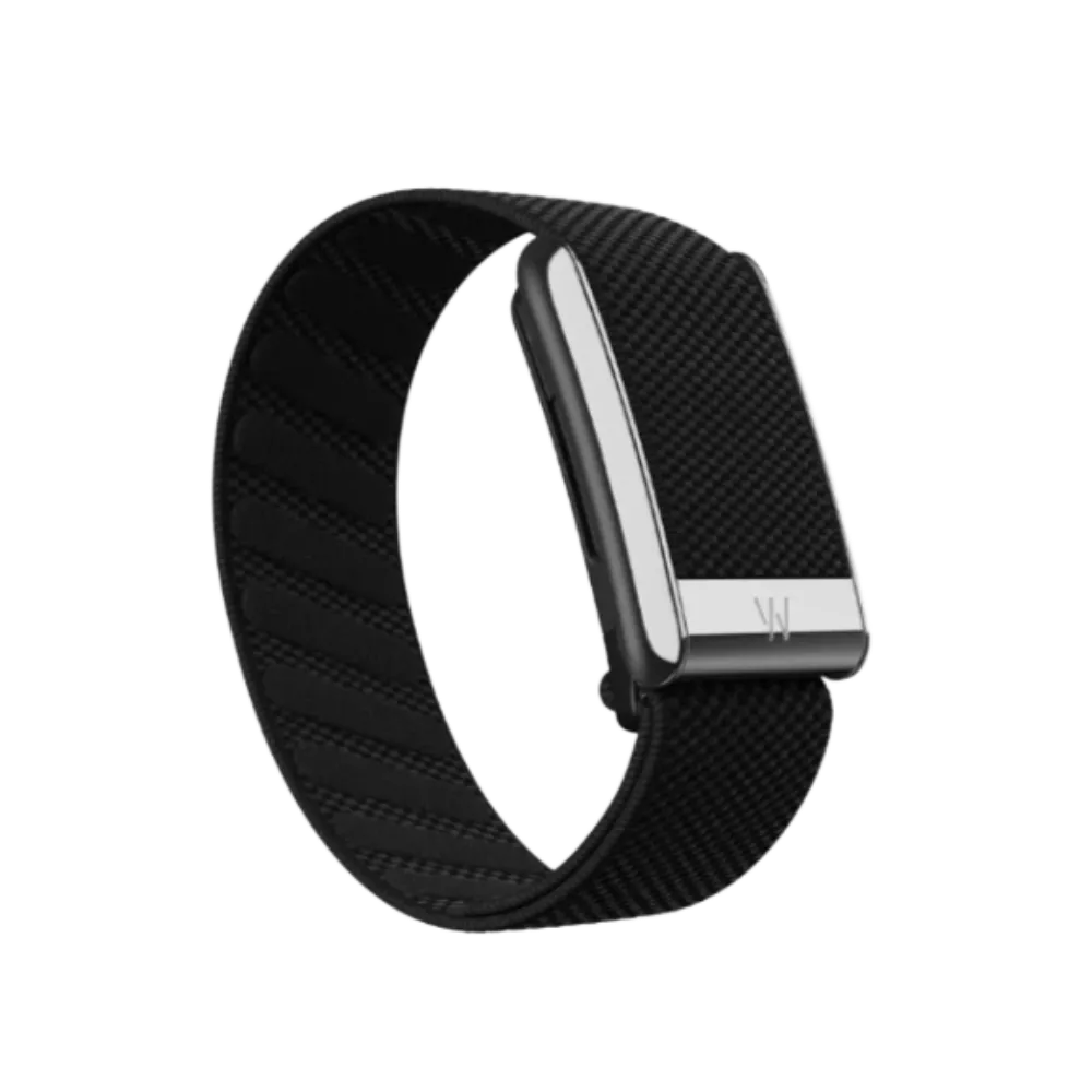 Whoop 5.0 Superknit Luxe Obsidian with Titanium Band (Strap Only)