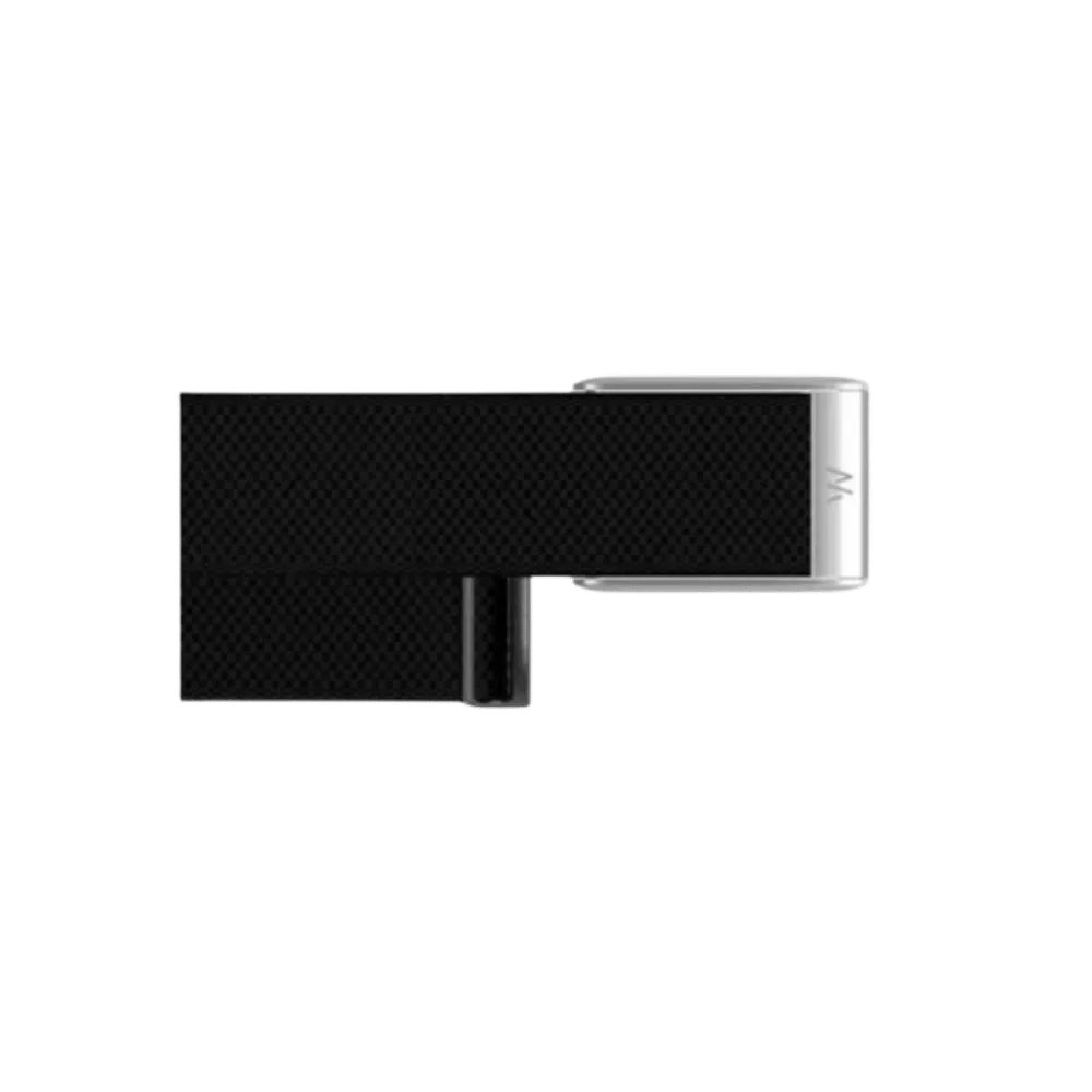Whoop 5.0 Superknit Luxe Obsidian with Titanium Band (12 Month Peak Subscription Included)