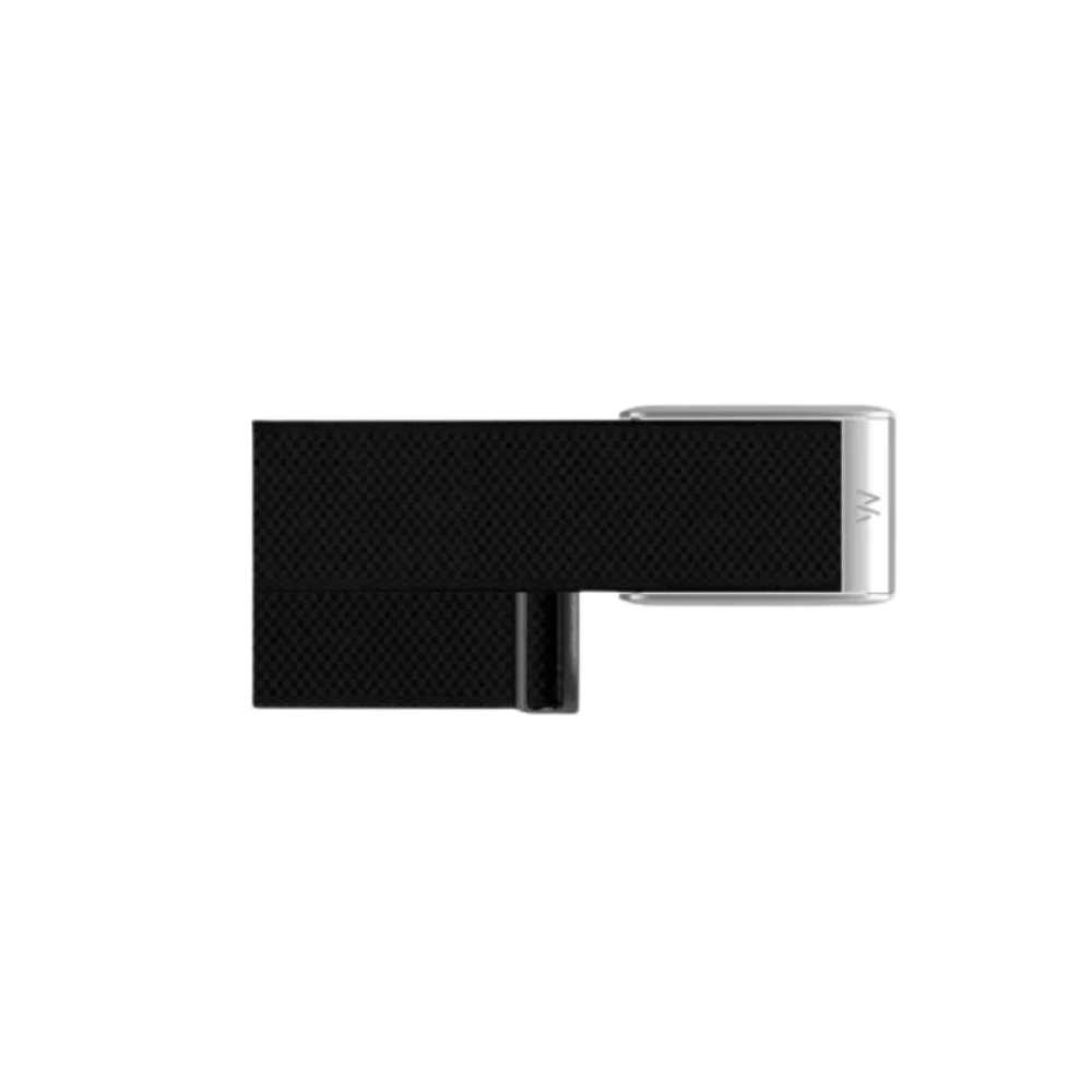 Whoop 5.0 Superknit Luxe Obsidian with Titanium Band (Strap Only)