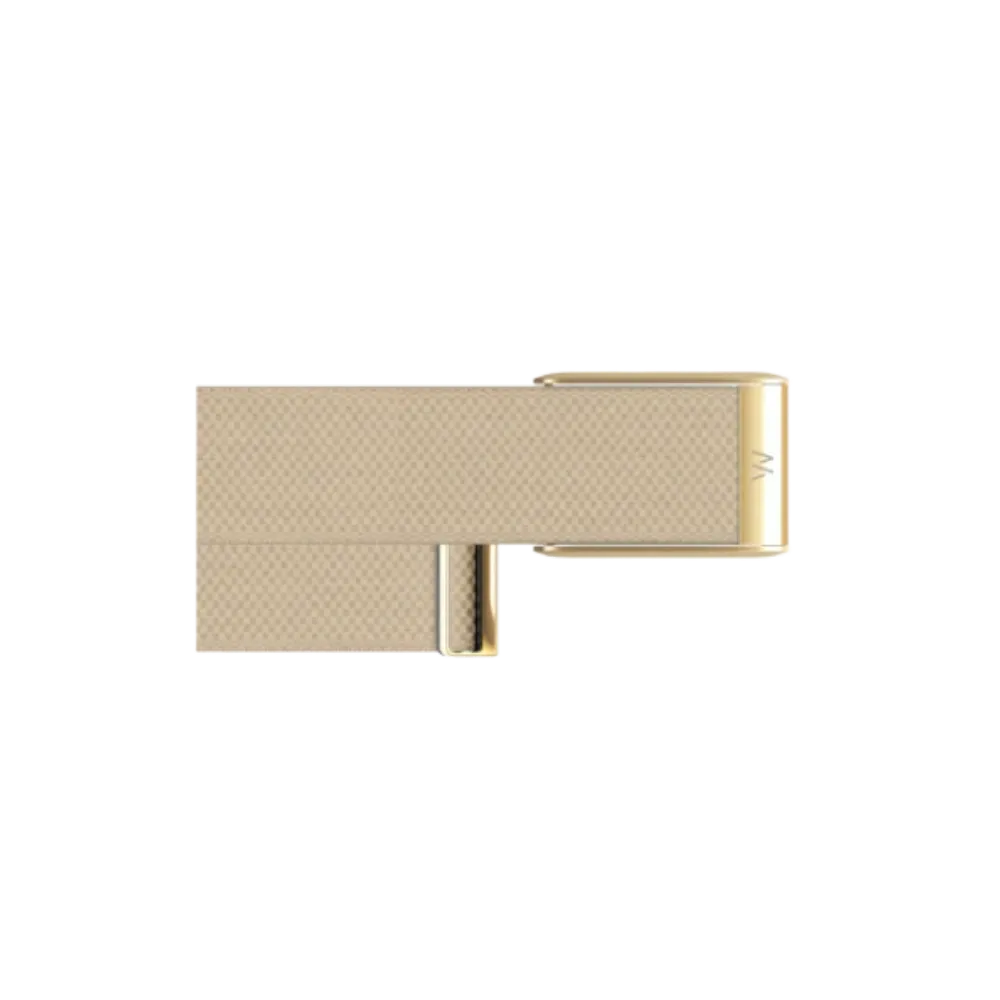 Whoop 5.0 Superknit Luxe Dune with Gold Band (Strap Only)