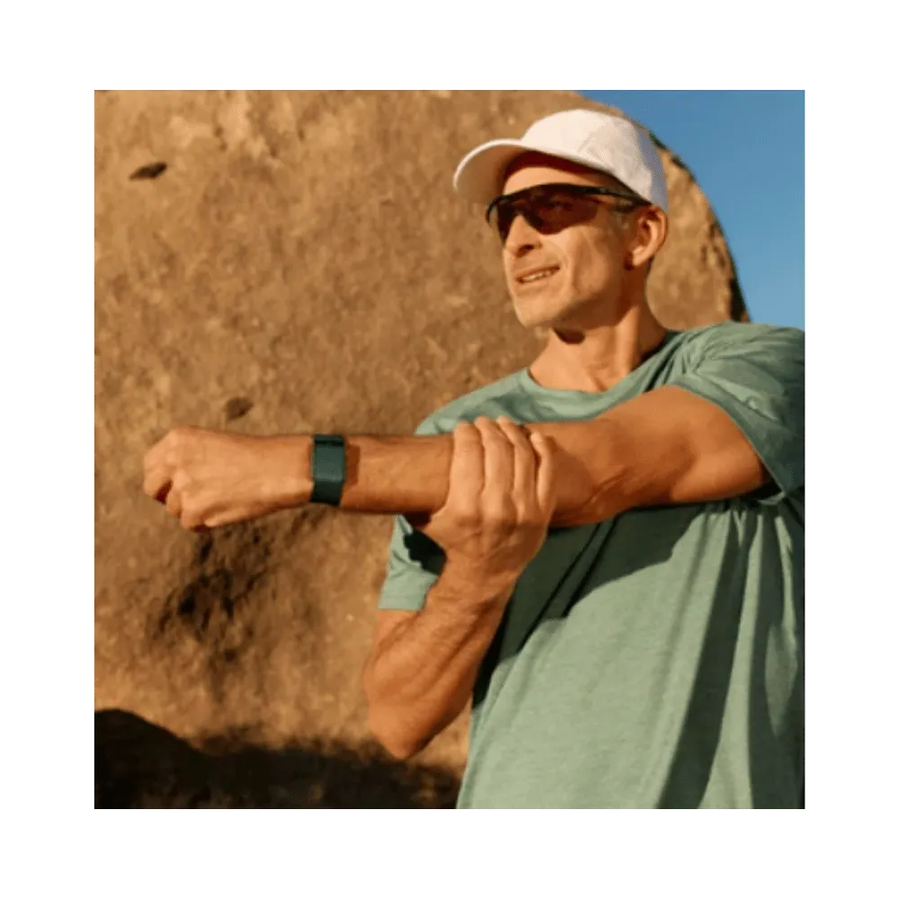 Whoop 5.0 Coreknit Ash Grey Bicep Band (12 Month Peak Subscription Included)