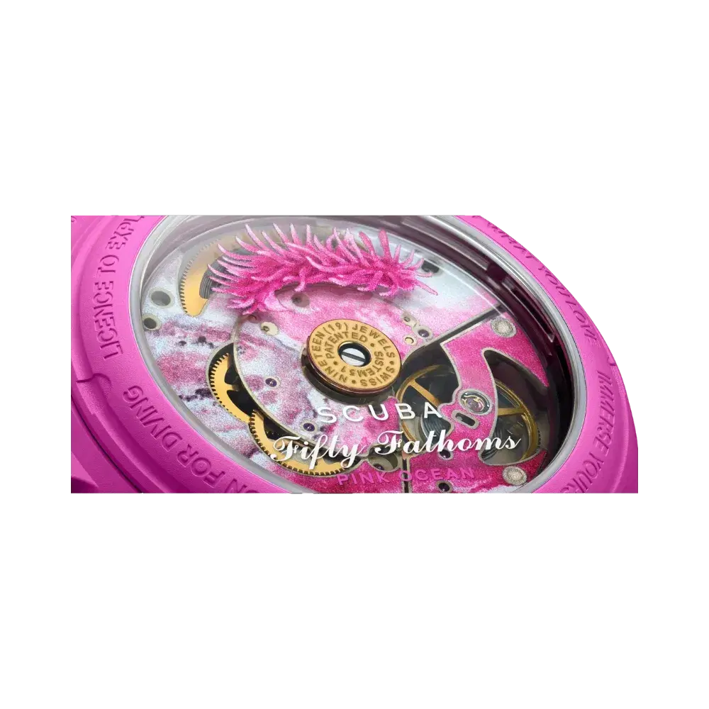 Blancpain x Swatch Bioceramic Scuba Fifty Fathoms Collection Pink Ocean