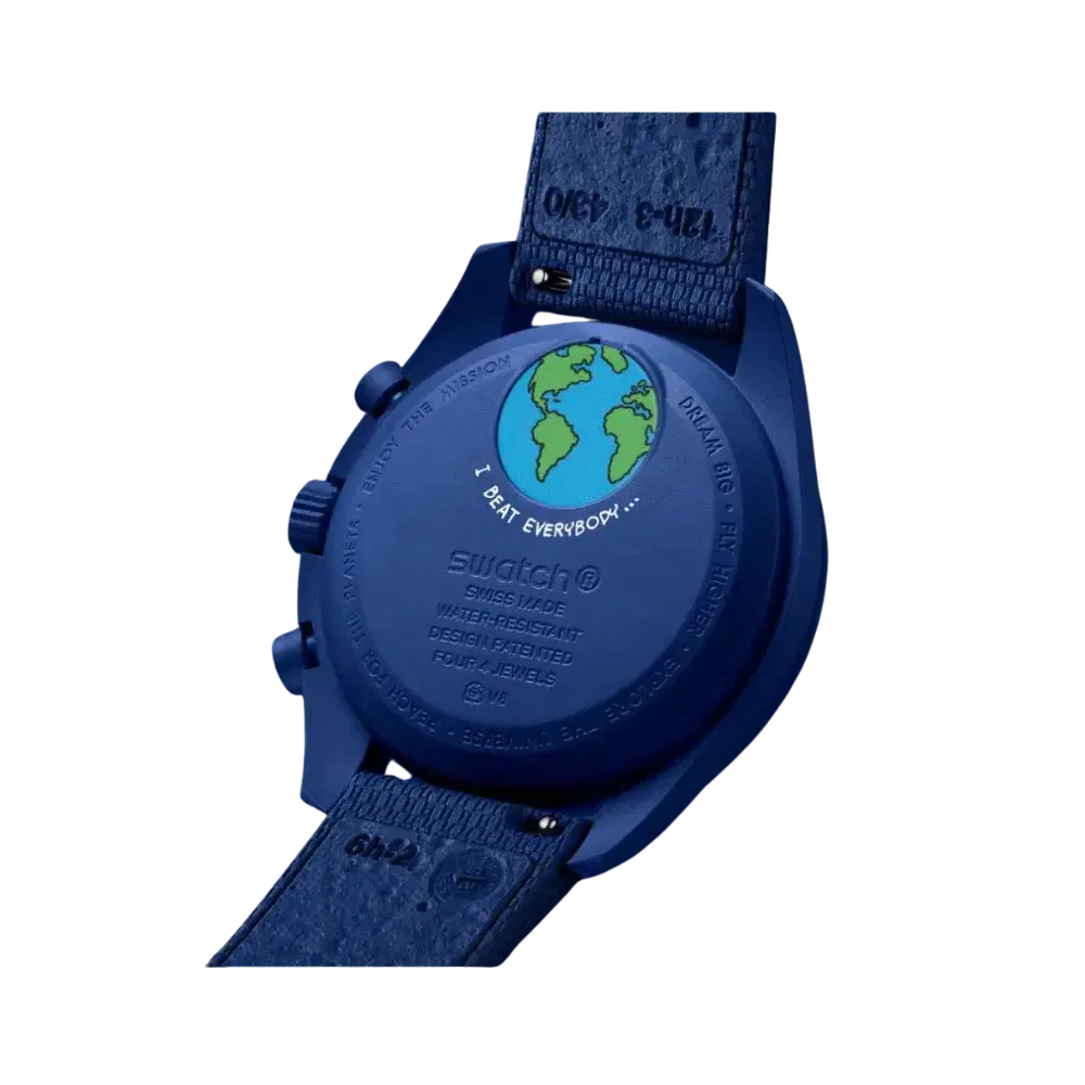Swatch X Omega Bioceramic Moonswatch Mission To Earth