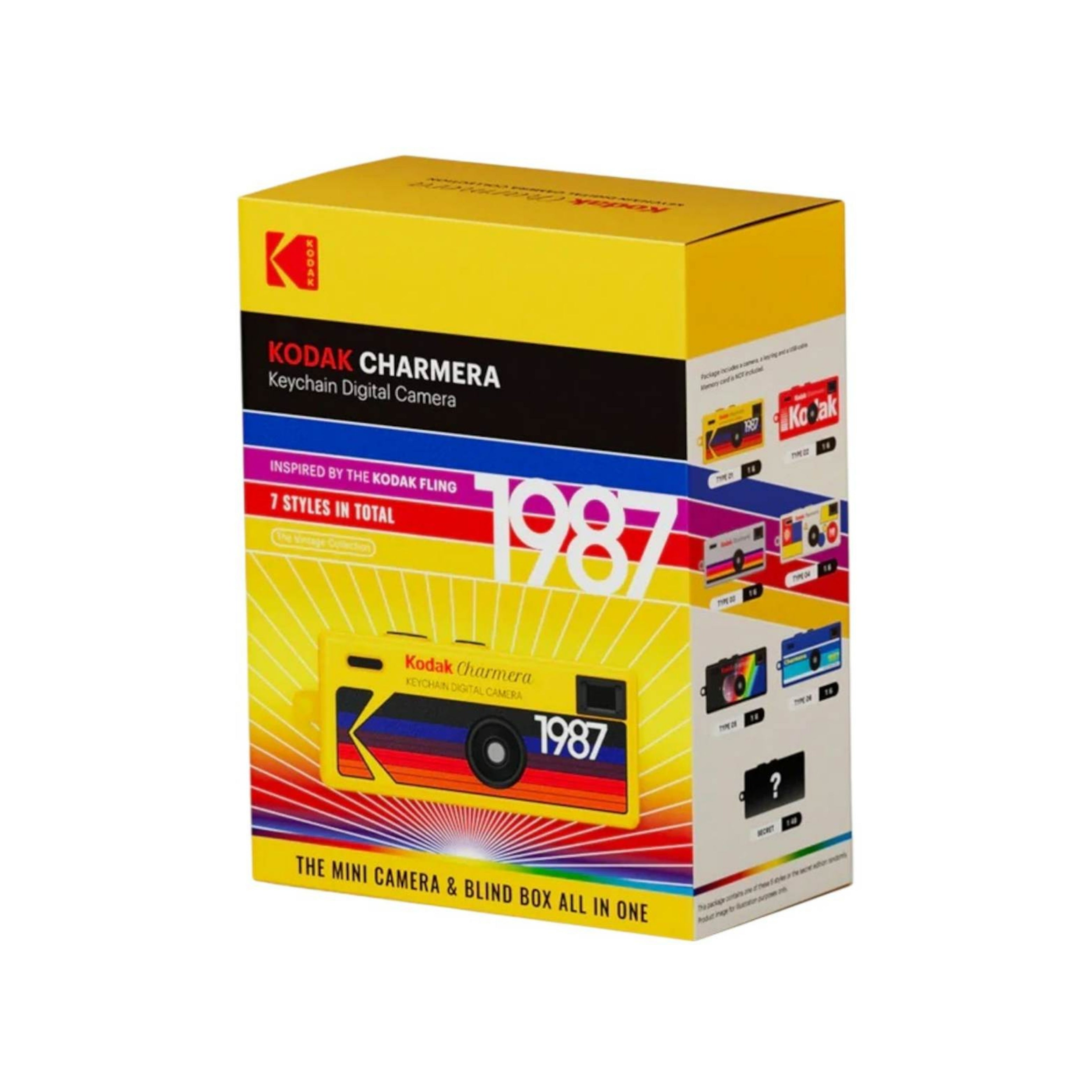 Kodak Charmera Keychain Digital Camera Blind Box Collection