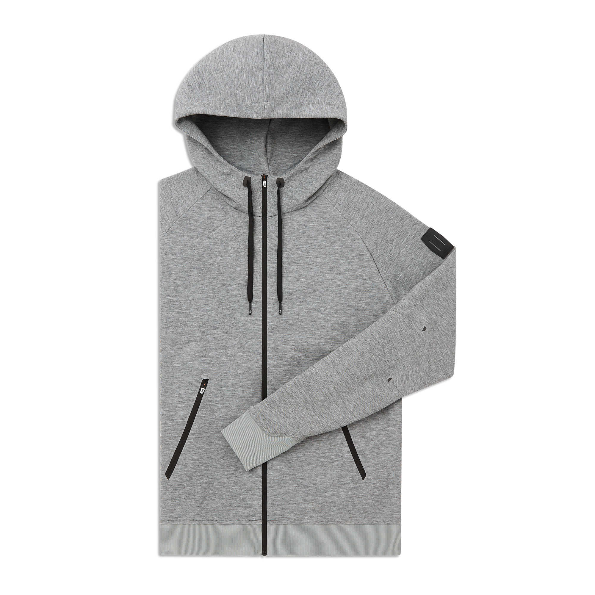 Zipped Hoodie 2 M Grey