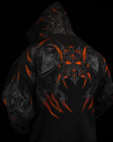 Breathe Divinity Berserker Oversized Zip-up Hoodie [SCORCH]