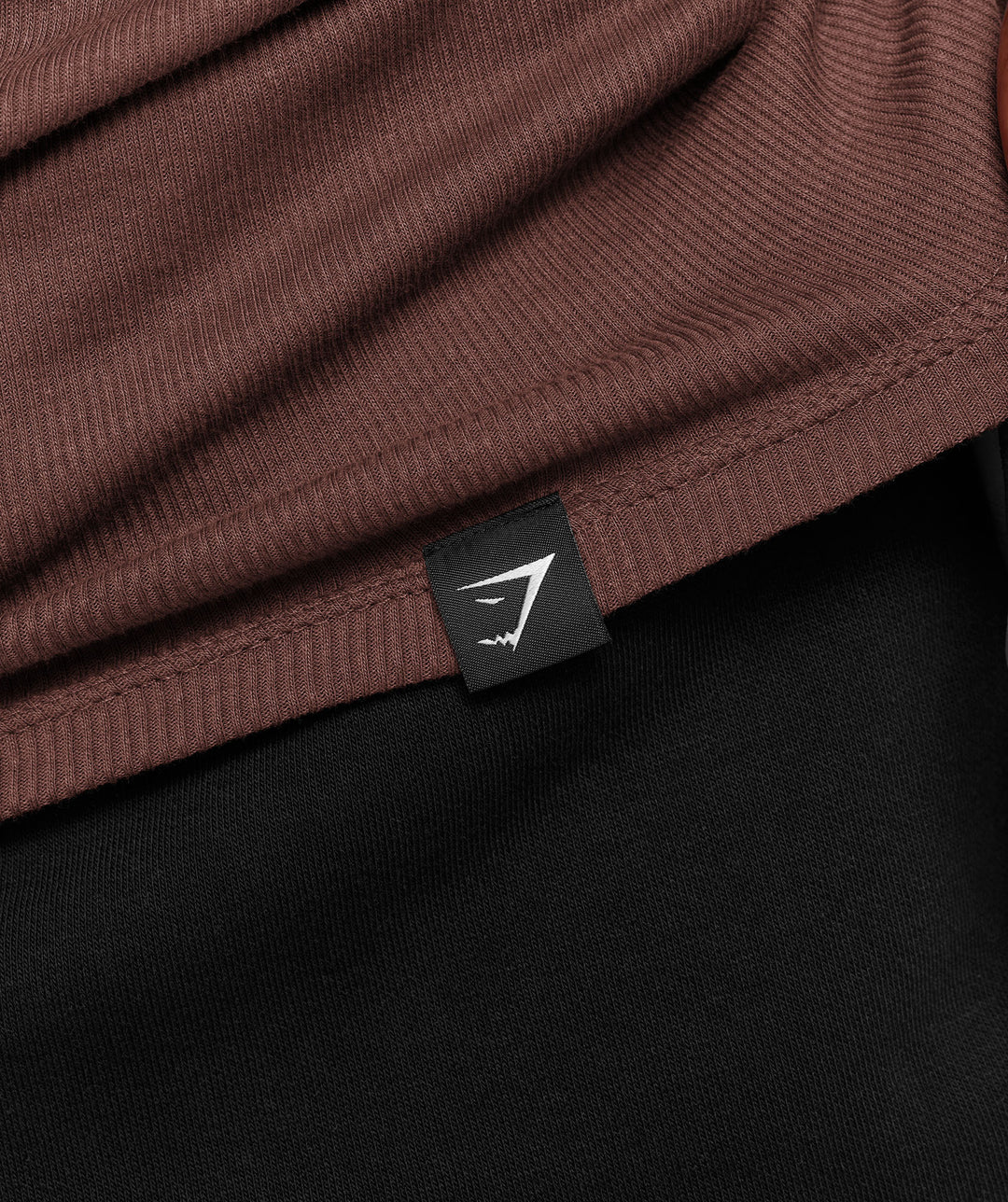 Gymshark Ribbed Tank 1PK 'Espresso Brown'