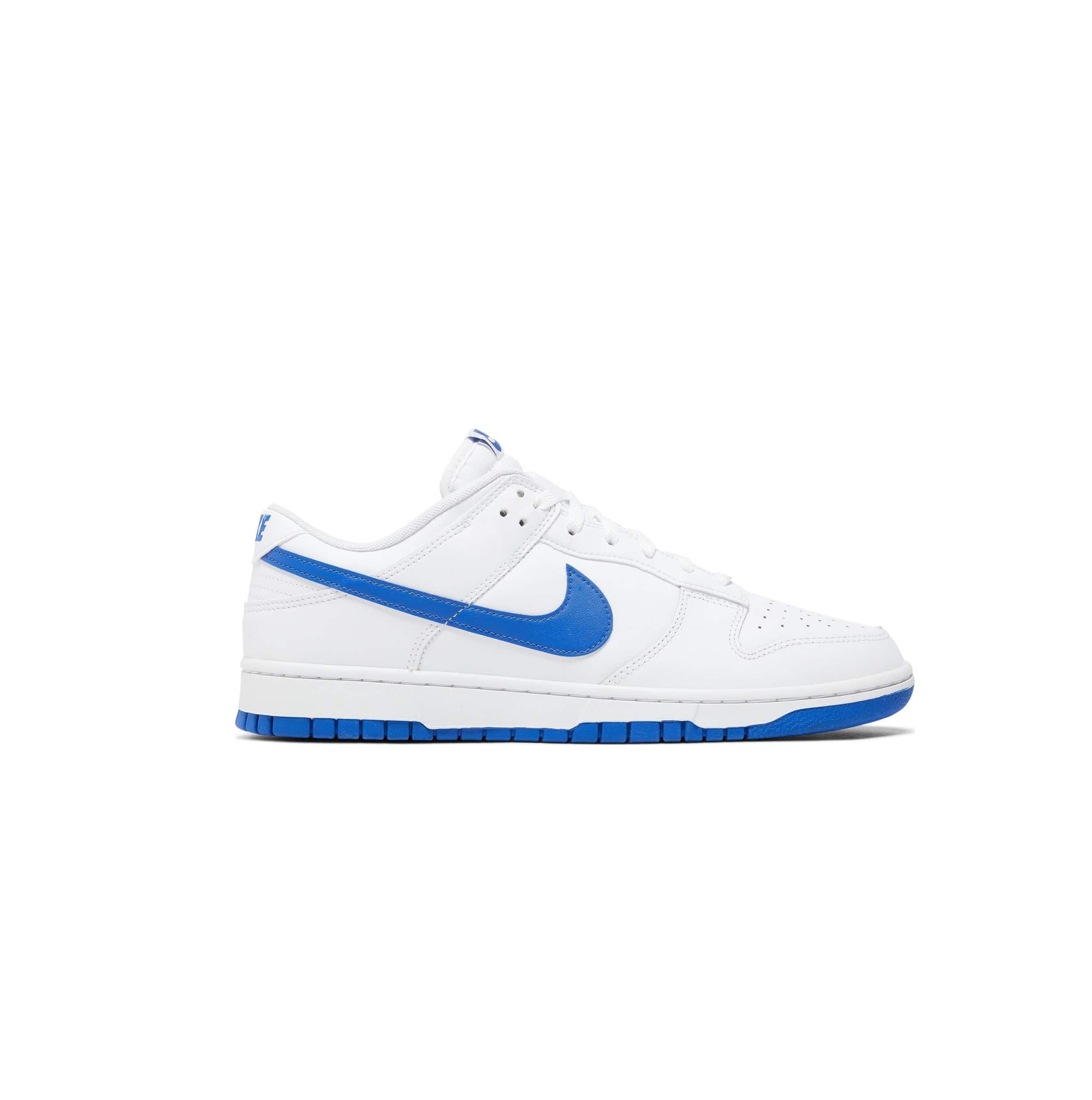 Dunk Low 'White Hyper Royal' - Sneakflyy