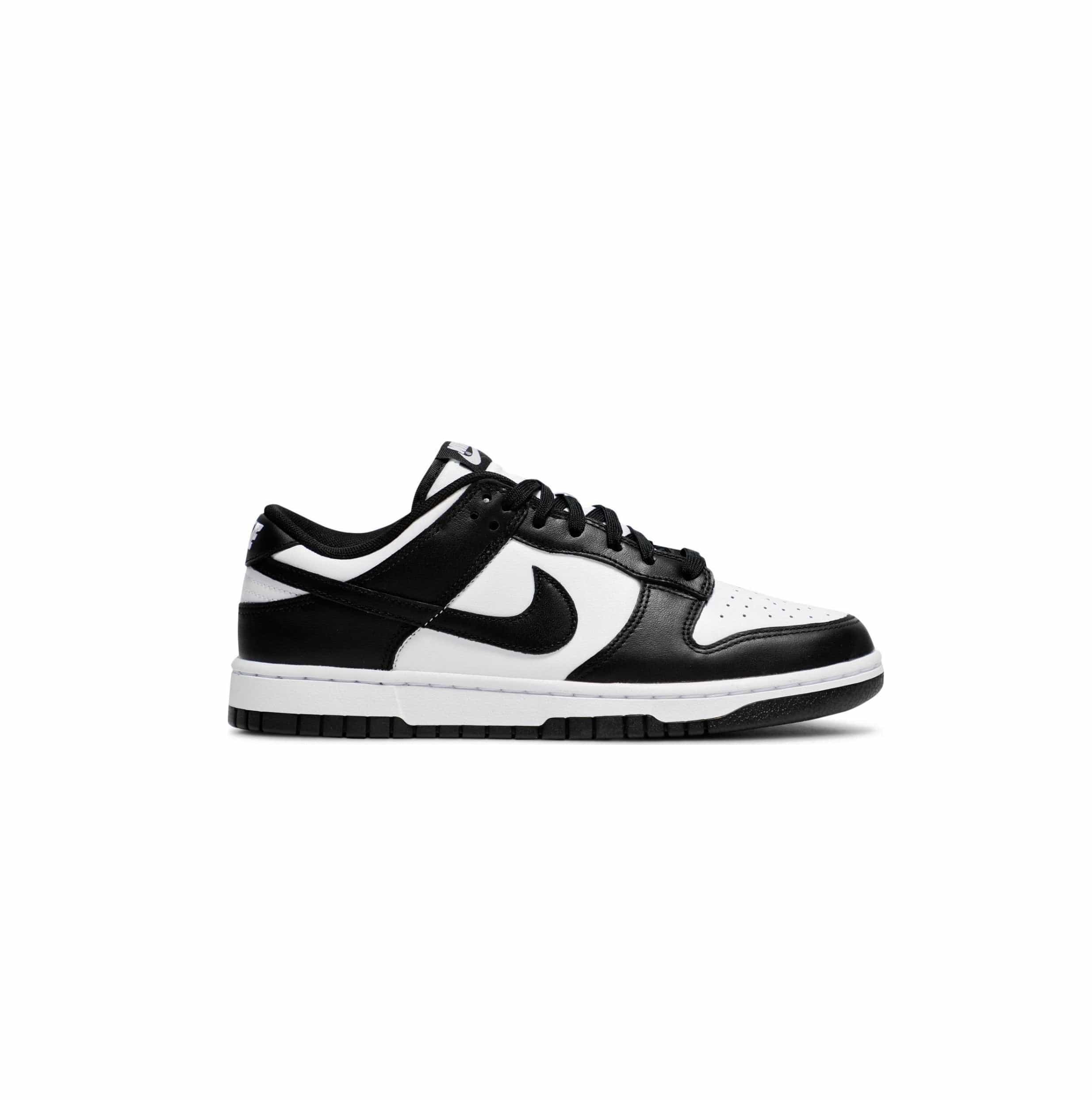 Wmns Dunk Low 'Black White - Sneakflyy