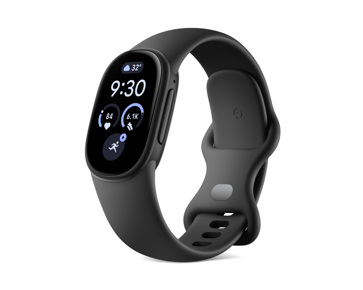 Google Fitbit Edge 'Matte Black Aluminium Case/Obsidian Active Band'